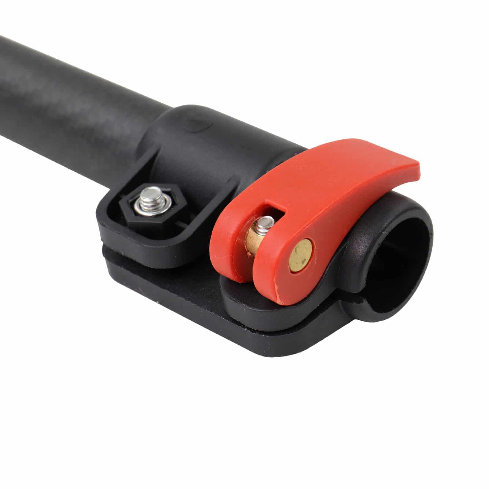 Detect Ed Black LS Carbon Fiber Shaft for Minelab Equinox 600/800 Metal Detector - Lightweight & Adjustable Treasure Hunting Accessory for Beach & Field Exploration