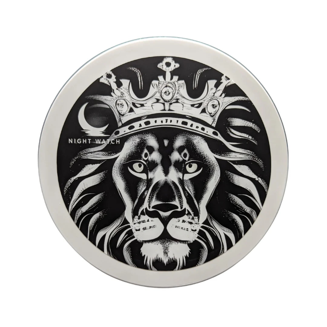 Night Watch Co. Untamed Shave Soap for Men - Natural Beard & Mustache Grooming - Perfect for Wet Shaving & Barbershop Use