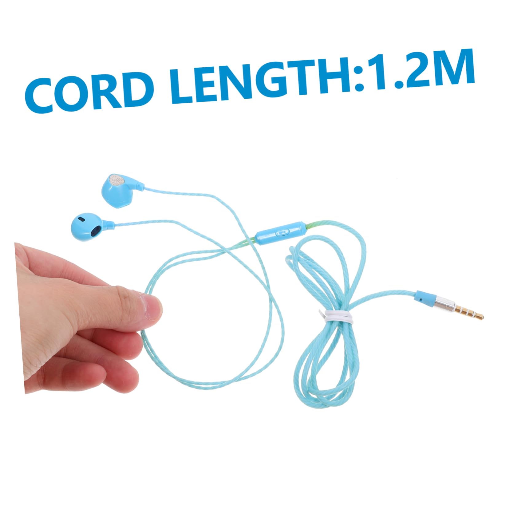 Mikikit 3-Pack On-Ear & In-Ear Headphones - Wired Headset with Sports Belt for Running, Gym, Travel & Commuting | Compatible with iPhone, Android & Cell Phones