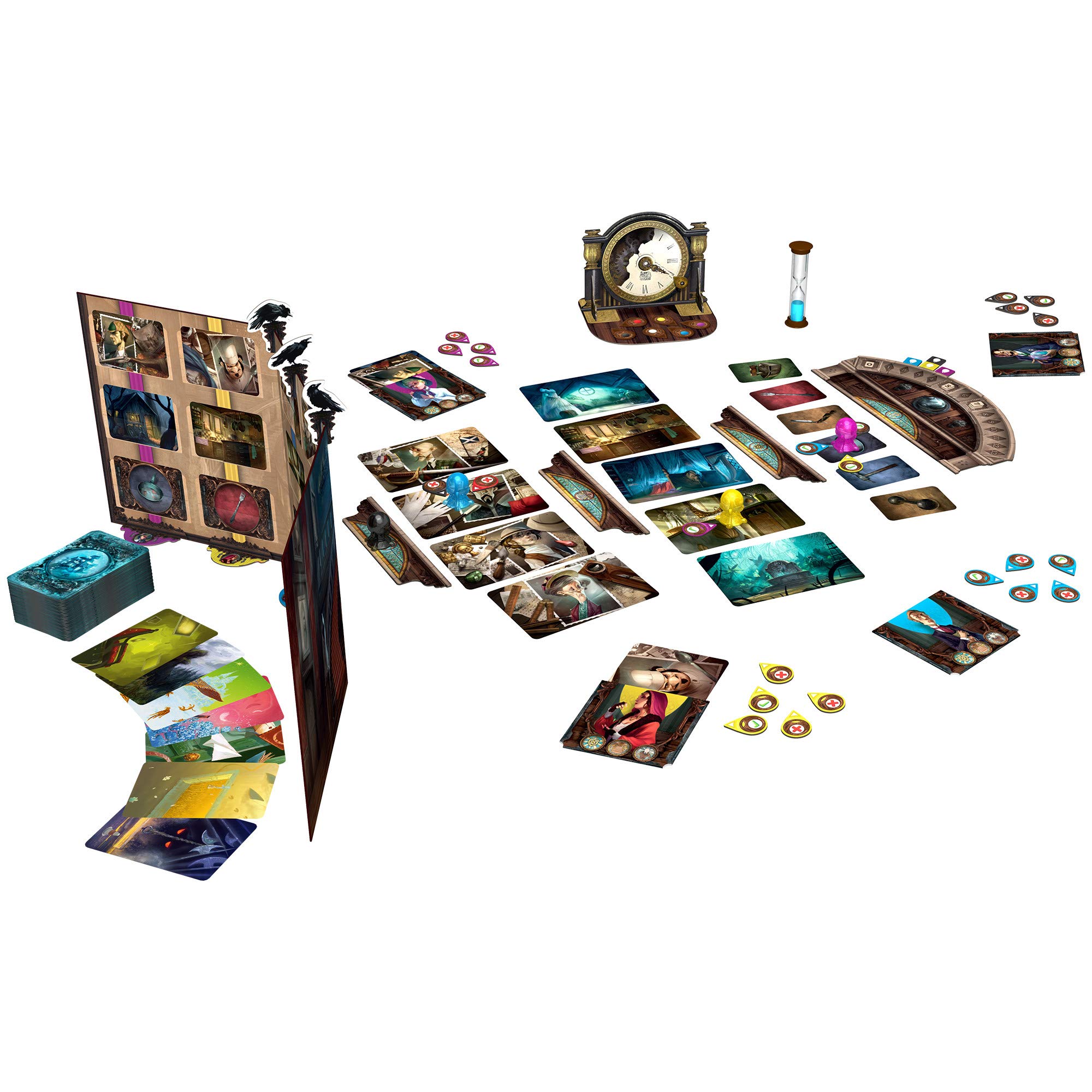 Mysterium Board Game (Base Game) | Cooperative Mystery Game for Adults & Kids Ages 10+ | Family Game Night Fun | 2-7 Players | 45 Min Playtime | Perfect for Parties & Team Building | by Libellud