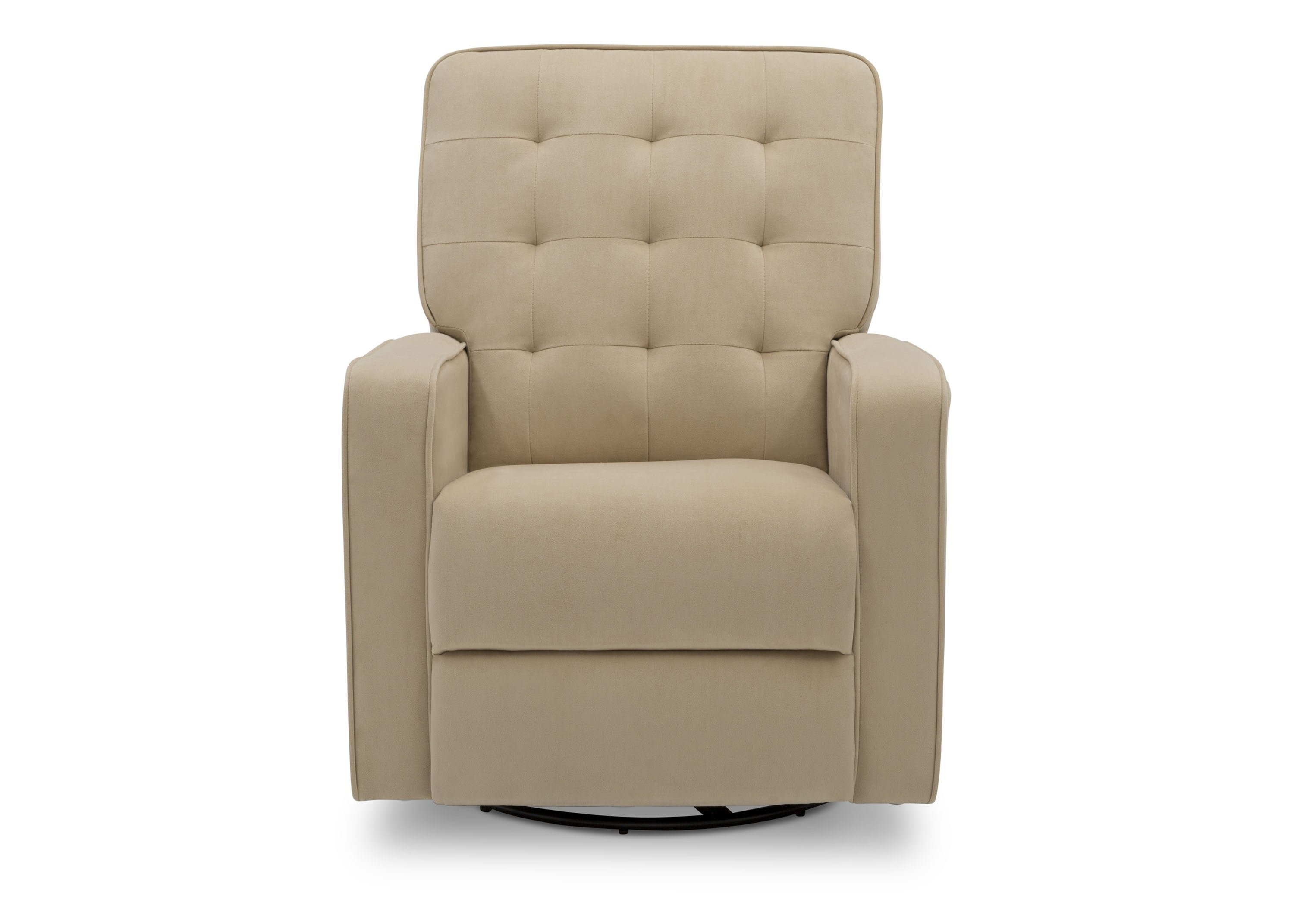Premium Graham Nursery Glider Swivel Recliner Chair with LiveSmart Fabric by Culp - Perfect for Baby Nurseries, Breastfeeding & Relaxing in Nursery Rooms