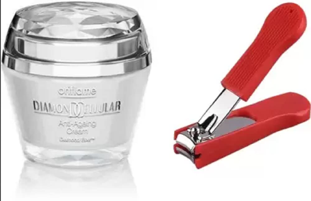 Oriflame Sweden Diamond Cellular Anti-Aging Cream Combo Kit - 2-Piece Set for Wrinkle Reduction & Youthful Skin | Day & Night Skincare Routine
