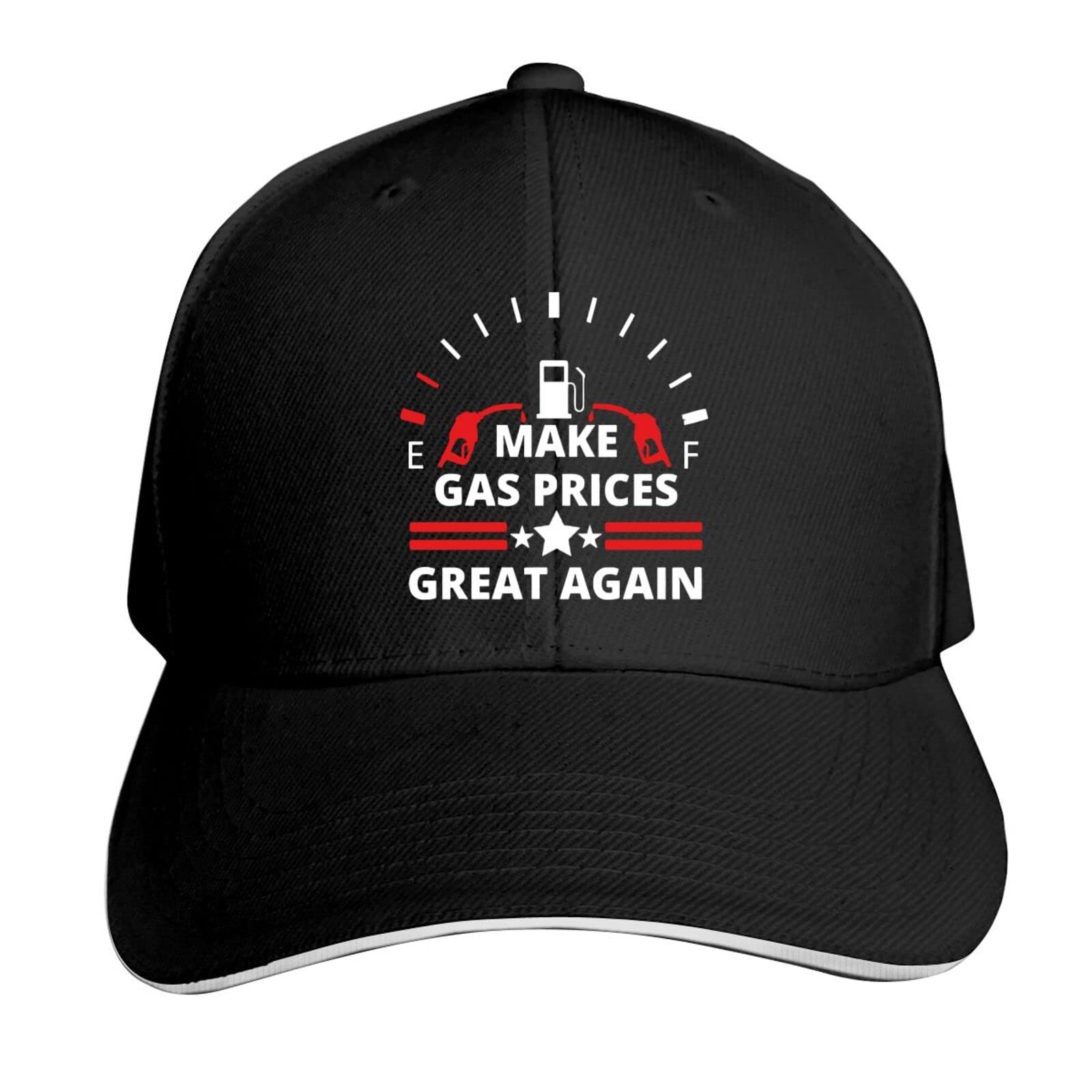 Make Gas Prices Great Again Unisex Baseball Cap - Adjustable Cowboy Hat for Men & Women - Plain Dad Hat for Casual Wear, Outdoor Activities & Sports Events