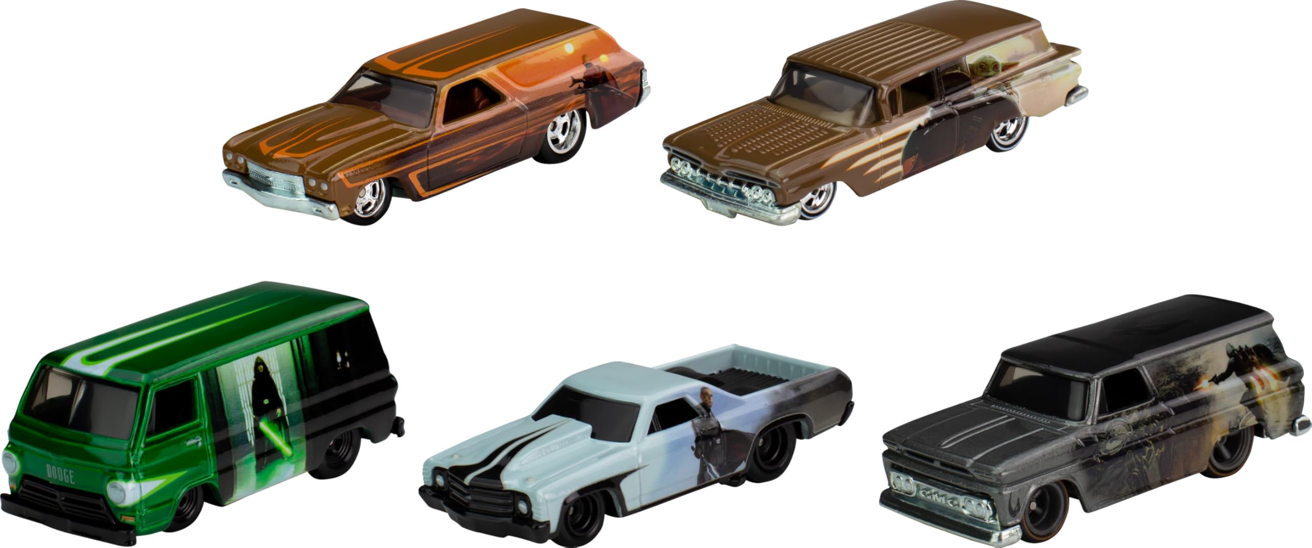 Hot Wheels 1:64 Scale Die-Cast Cars - Pop Culture Collection for Kids Ages 3+ & Adult Collectors - Classic & New Character Toy Vehicles - Perfect for Play, Display & Gifting