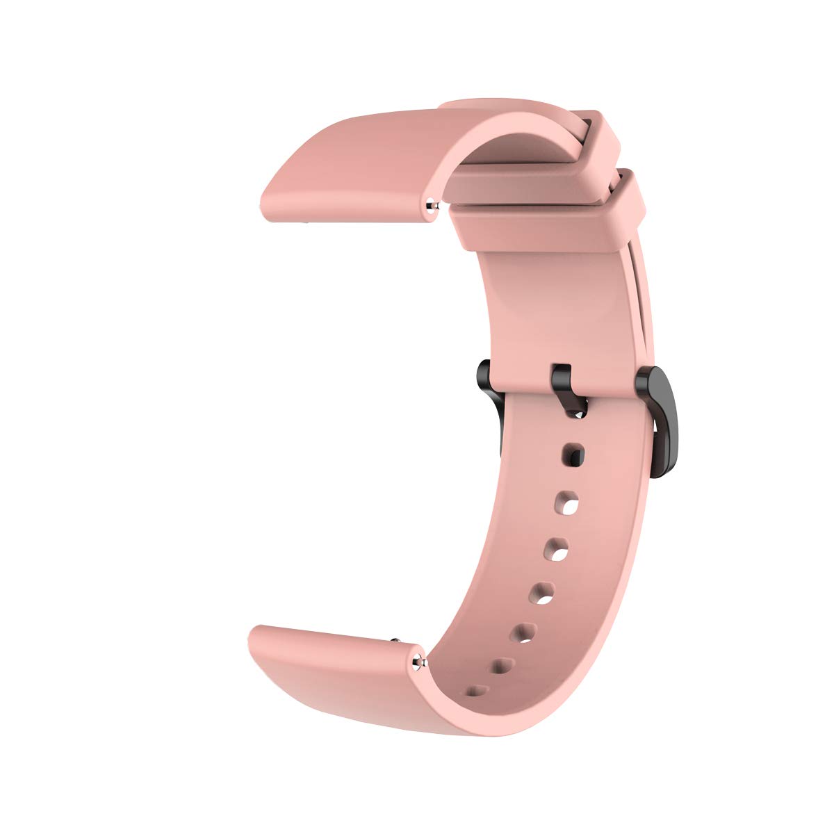 FitTurn Soft Silicone Sport Watch Band - Replacement Wrist Strap Compatible with Blackview R3/R3 Pro Smartwatch | Durable & Comfortable for Running, Gym Workouts & Daily Wear