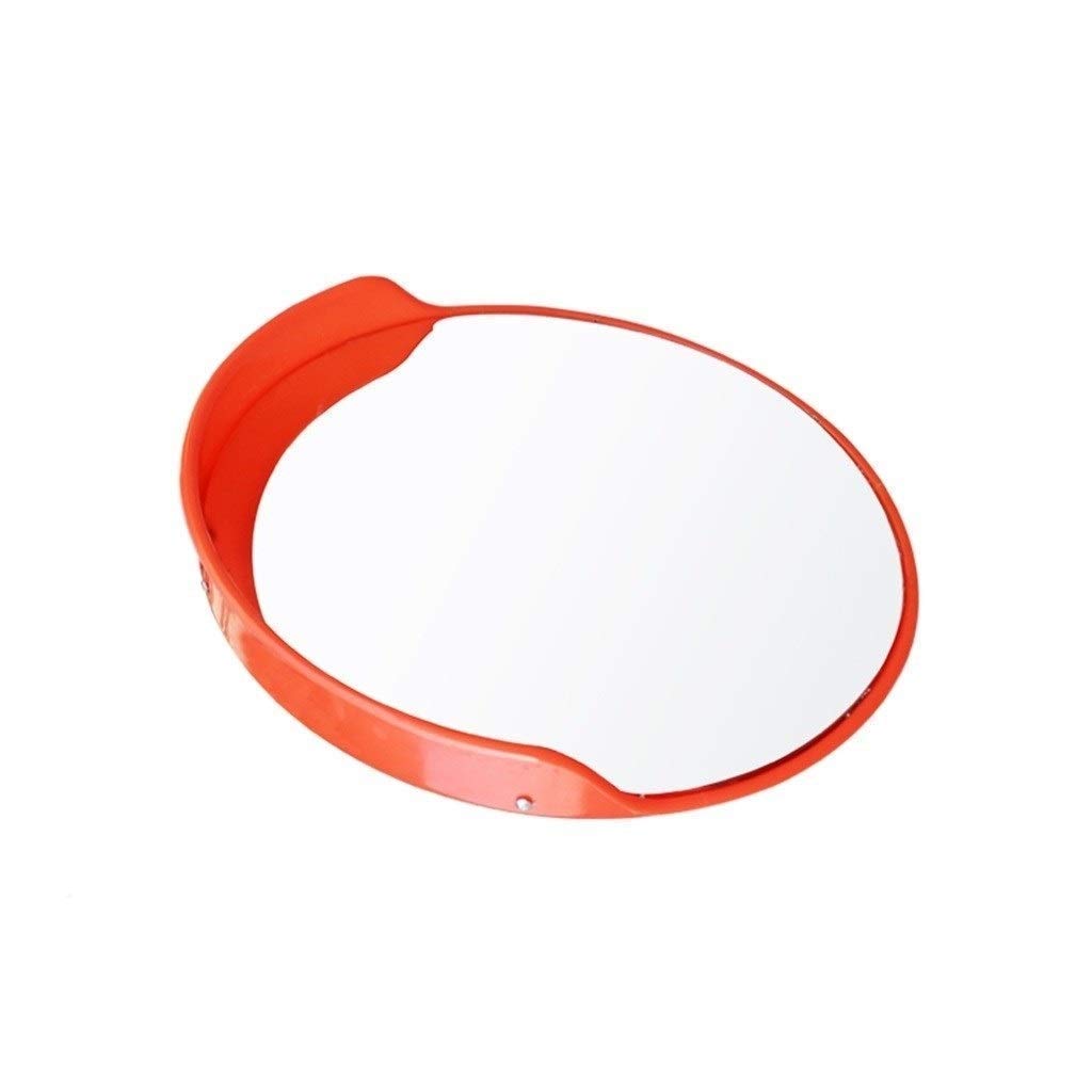 30-100cm Large Plastic Convex Safety Mirror for Supermarkets, Subway Stations & Traffic Control - 60cm Wide Angle Security Mirror for Blind Spot Visibility & Accident Prevention