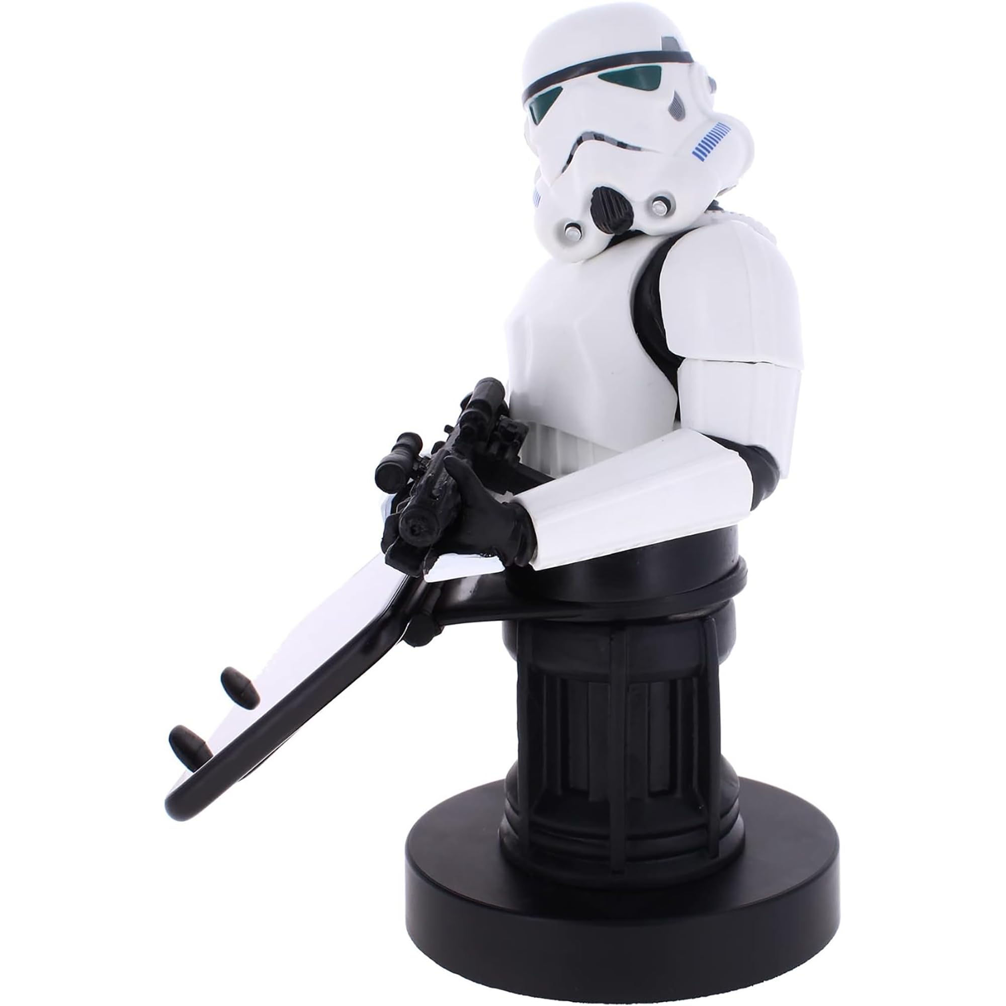 Star Wars The Mandalorian Imperial Stormtrooper Phone & Gaming Controller Holder - Officially Licensed Cable Guys Device Stand for iPhone, Android, PS5, Xbox | Perfect for Gaming Setup & Desk Organization
