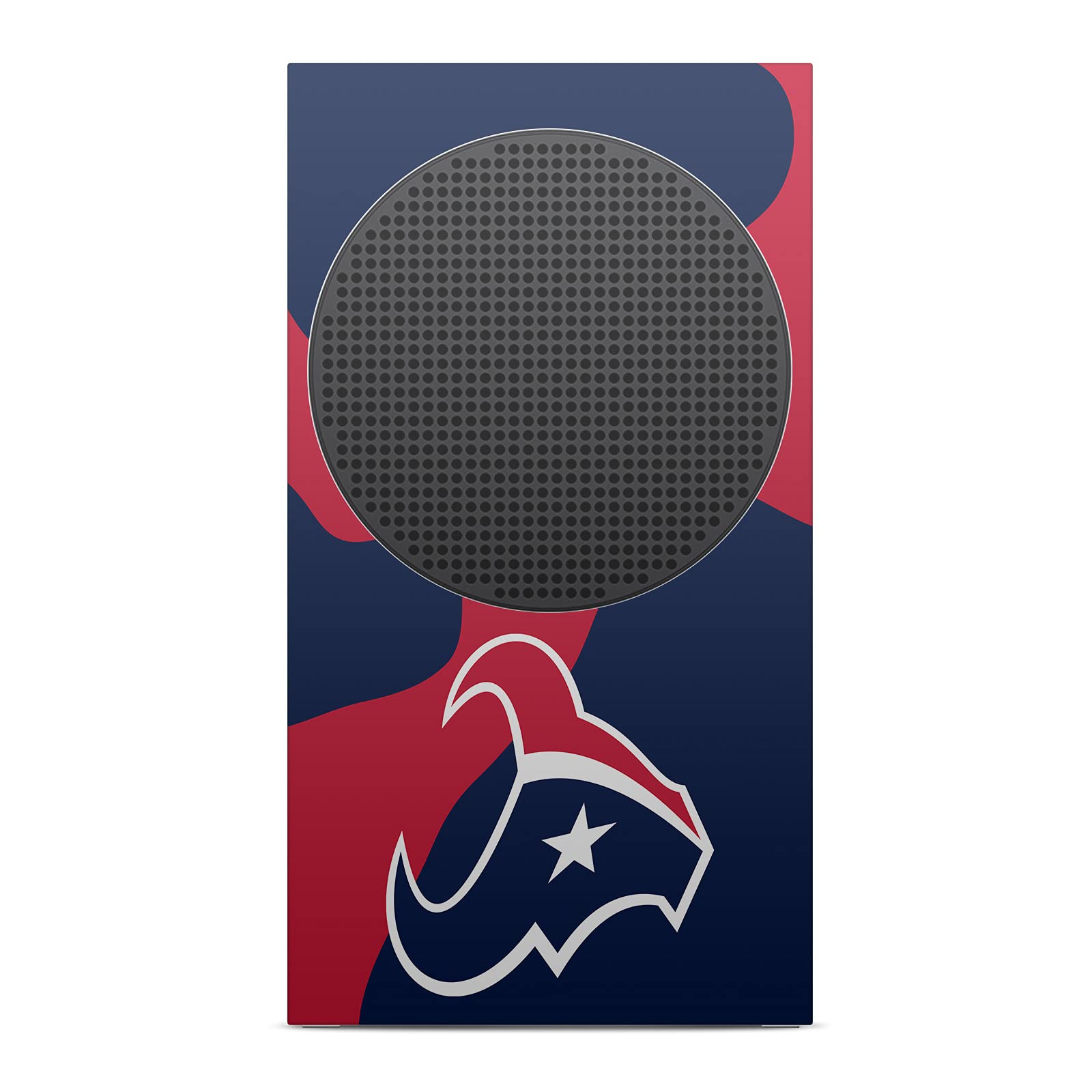 Official NFL Houston Texans Cow Vinyl Sticker Skin Compatible with Xbox Series S Console & Controller Bundle - Perfect for Gaming, Customizing Consoles, and Showing Team Spirit