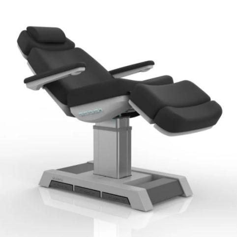 Premium Silverfox 4-Motor Electric Facial Chair with Adjustable Bed 2218BN - Professional Spa & Beauty Salon Massage Equipment for Relaxation & Skin Care Treatments