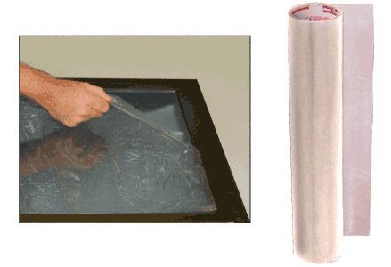 CRL Polyester Surface Protection Tape by CR Laurence - High-Adhesion Scratch-Resistant Film for Glass, Countertops & Furniture Protection During Construction & Renovation