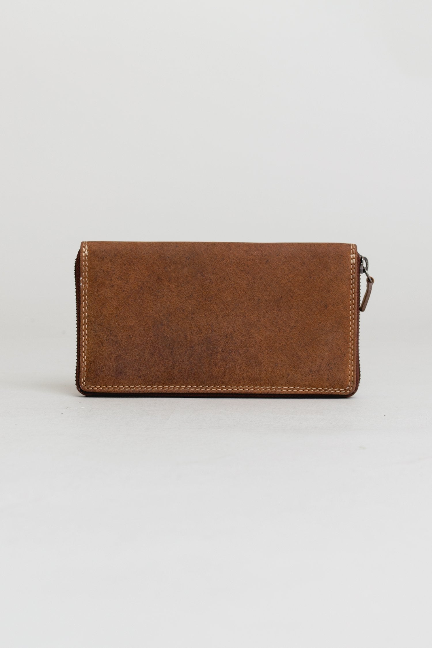 Premium Adrian Klis 290 Single Zip Buffalo Leather Wallet for Men - Slim RFID Blocking Bifold Wallet with Money Clip - Perfect for Travel, Business & Everyday Use