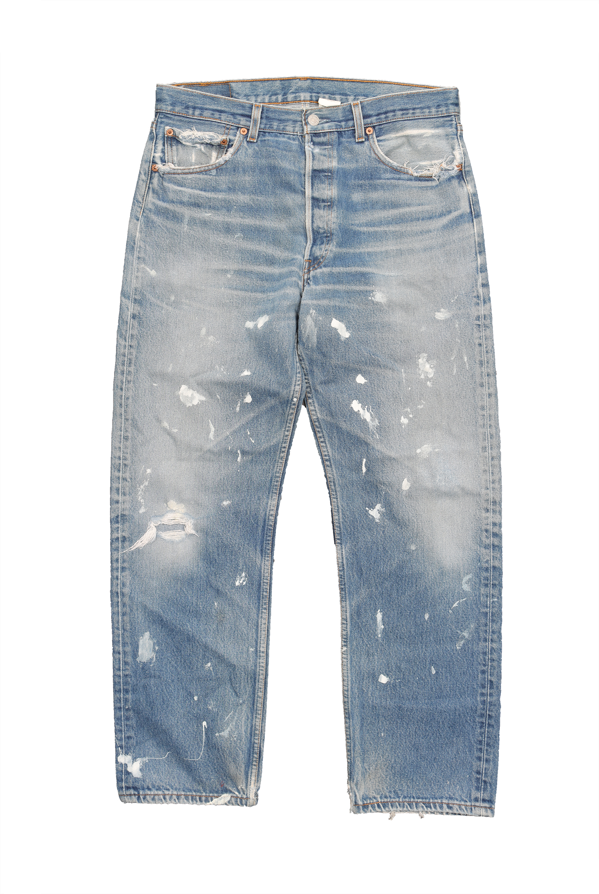 Vintage 1990s Levi's 501 Original Fit Painter Jeans - Classic Denim Pants for Men, Perfect for Casual Wear, Work & Retro Fashion