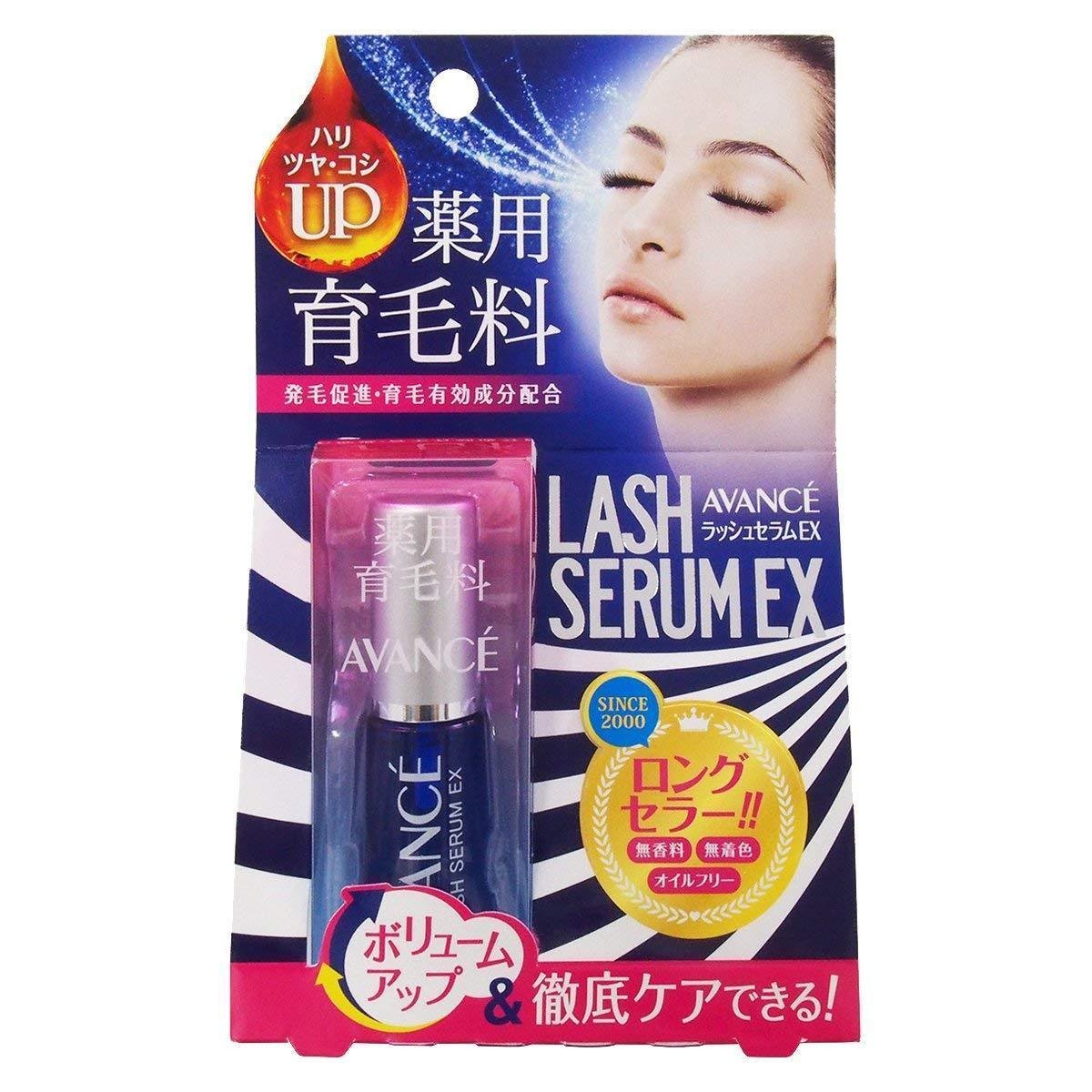 Avance Lash Serum - Hydrating Eyelash Conditioner & Growth Essence (7ml) for Longer, Thicker Lashes | Perfect for Nighttime Care & Makeup Prep