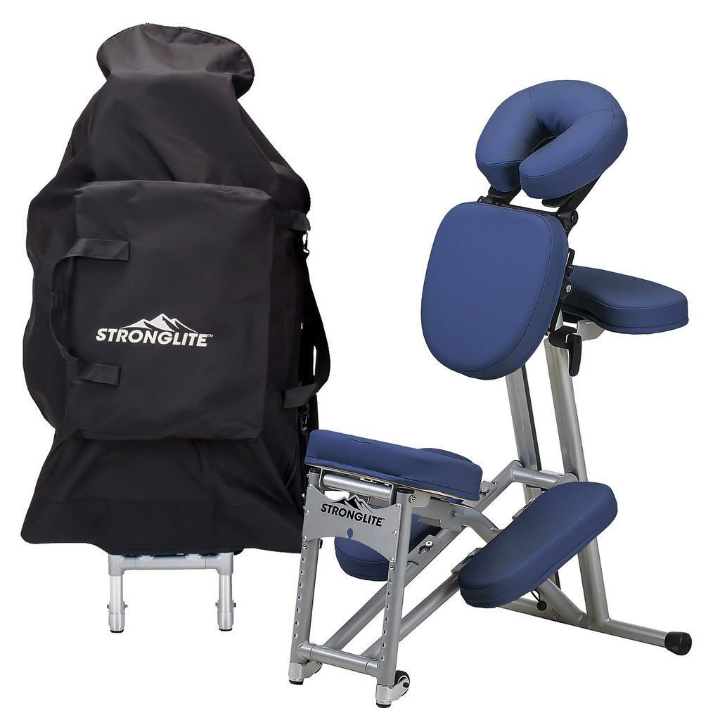 Earthlite Ergo Pro II Massage Chair - Professional Shiatsu Massage Chair with Zero Gravity Recline & Full Body Air Compression - Perfect for Home, Office & Spa Relaxation