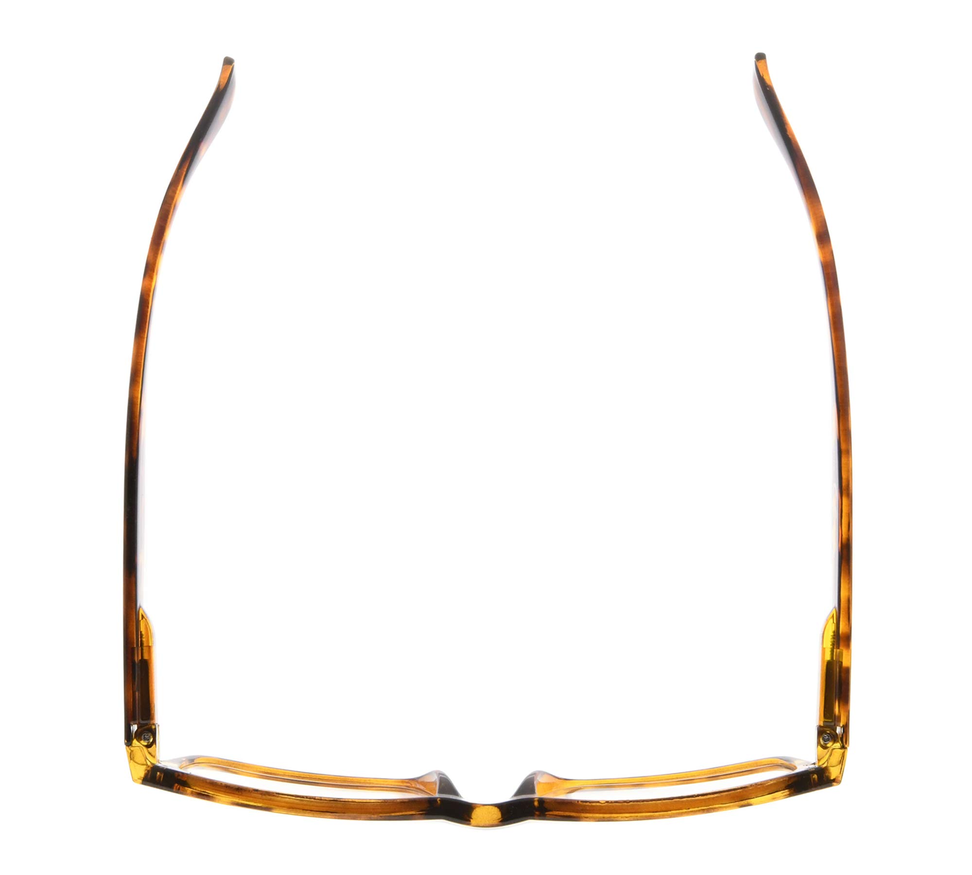Classic Reading Glasses with Spring Hinges - Lightweight Comfortable Readers for Women & Men | Perfect for Reading Books, Using Phones & Computer Work