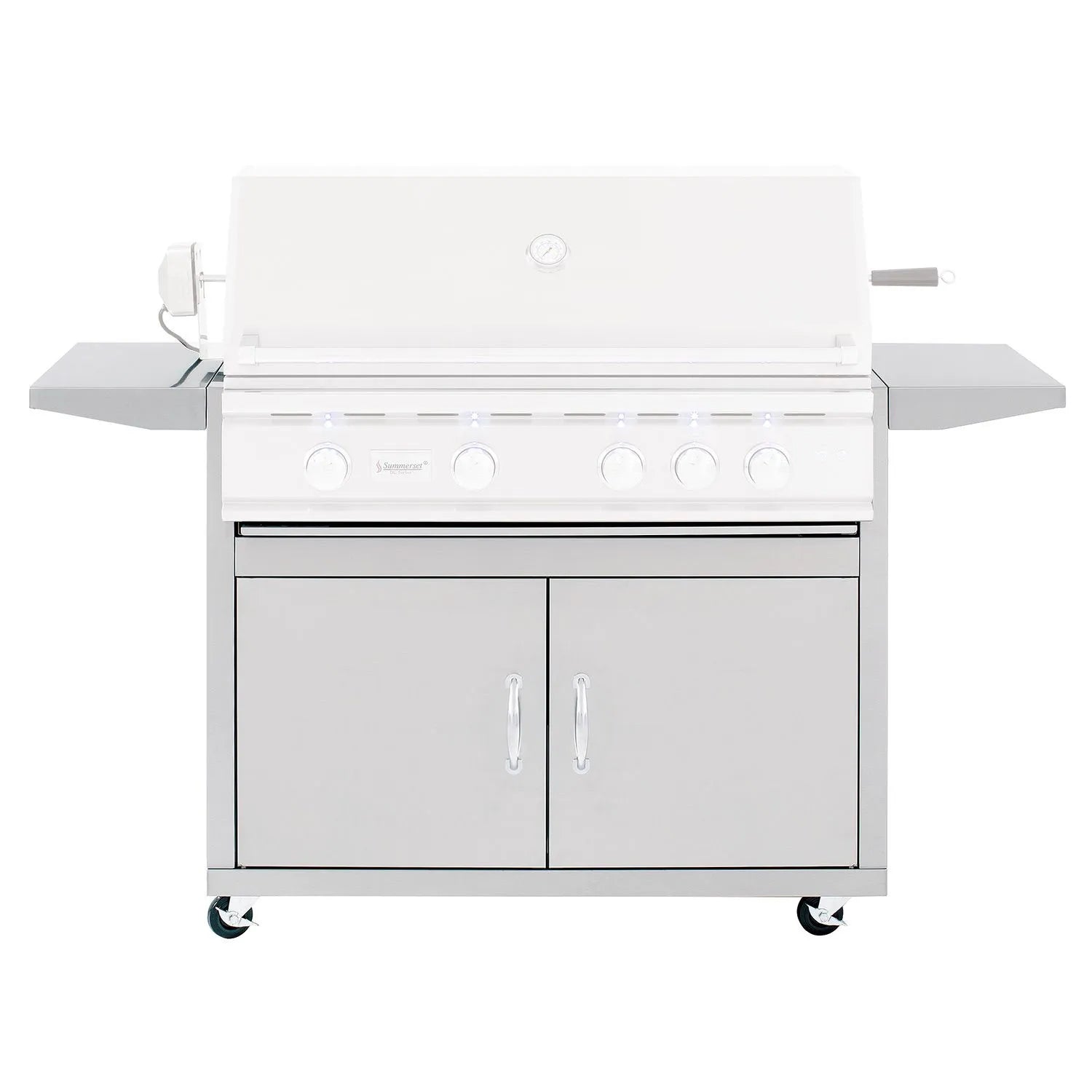 Summerset Grills Cart for 38-inch TRL Gas Grill - Heavy Duty Outdoor BBQ Grill Stand | Perfect for Backyard, Patio & Tailgating Parties