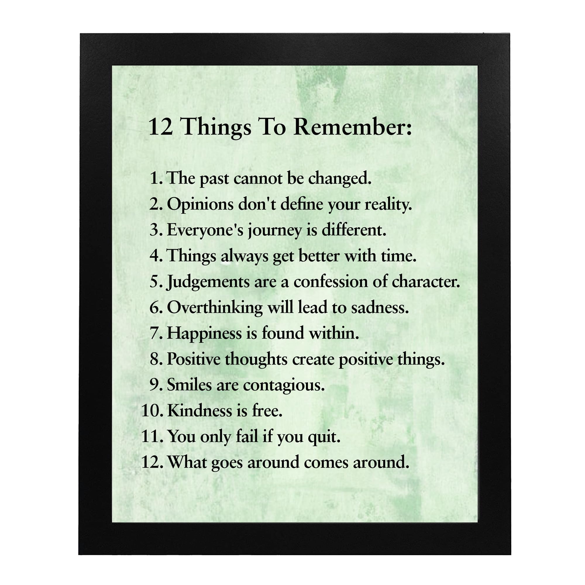 12 Things To Remember