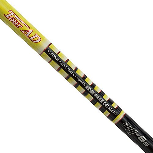 Graphite Design Tour AD MJ6 Golf Shaft - Stiff/Regular Flex with Taylormade R11 Adapter & Premium Grip | Perfect for Driver Upgrades & Custom Club Fitting
