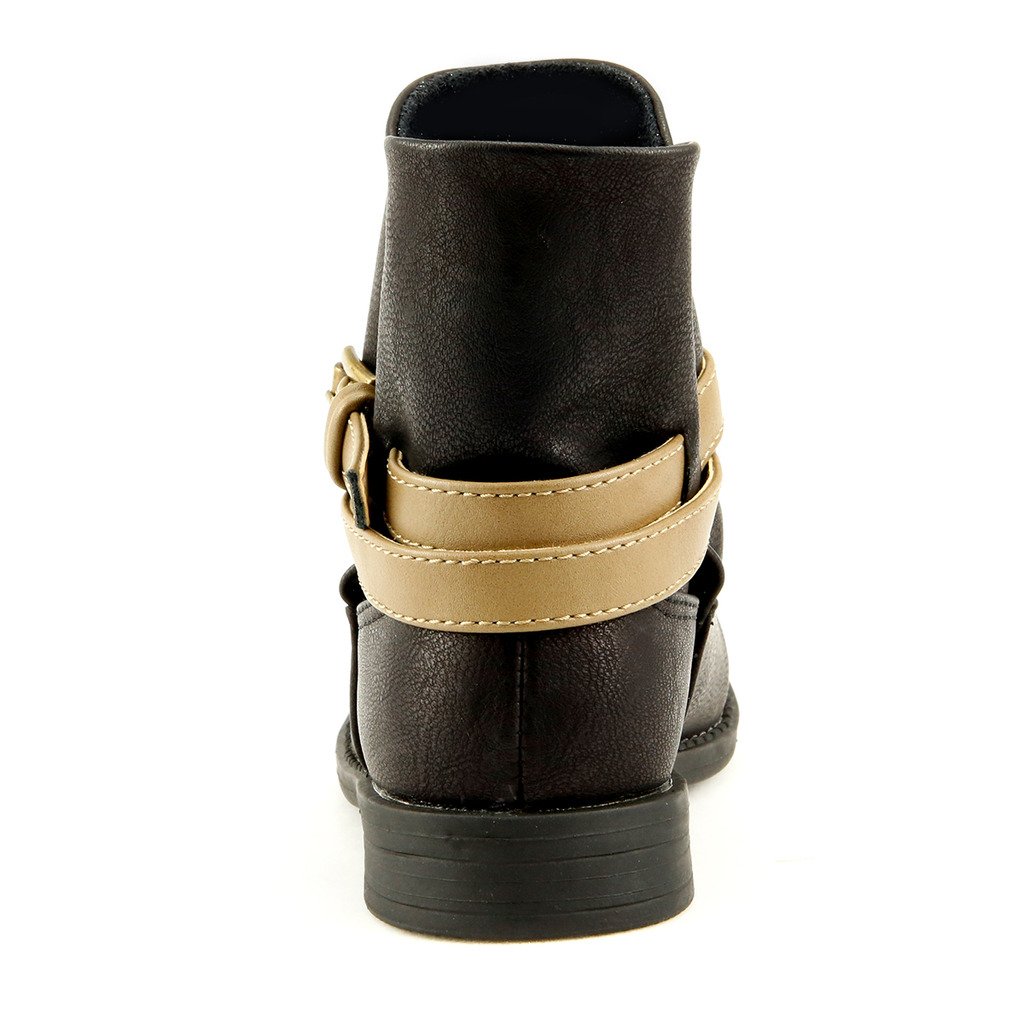 The Doll Maker Ankle Wrap Flat Bootie - Women's Comfortable Casual Shoes for Everyday Wear | Perfect for Office, Walking & Travel
