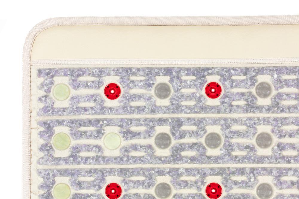 Premium Full-Sized TAJ Gemstone Yoga Mat with 5 Natural Healing Therapies - Perfect for Hot Yoga, Meditation & Home Workouts