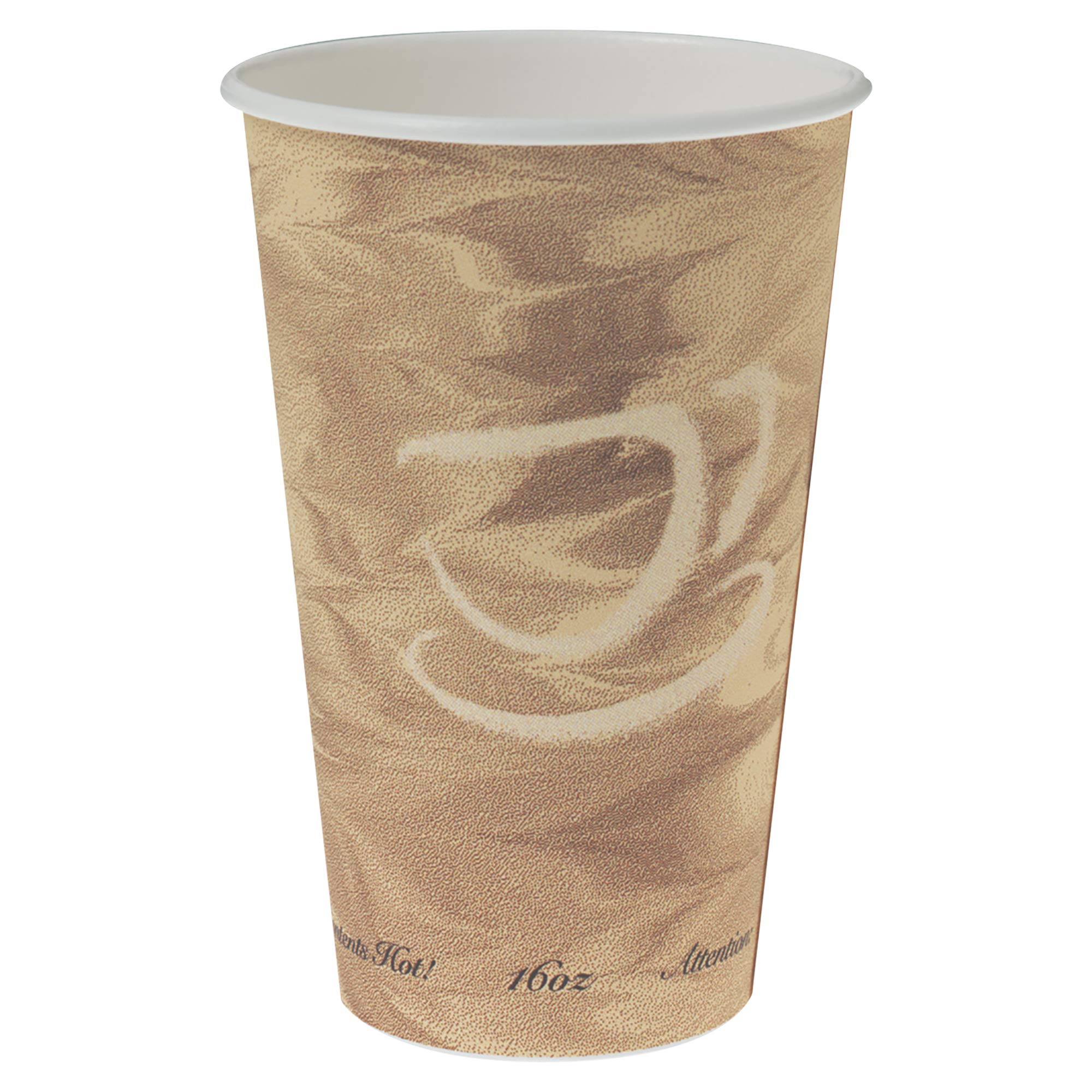 Solo 316MS-0029 16 oz Mistique SSP Paper Hot Cups - Case of 1000 (1000 Count) - Disposable Coffee Cups for Hot Beverages, Perfect for Coffee Shops, Restaurants, Offices and Events