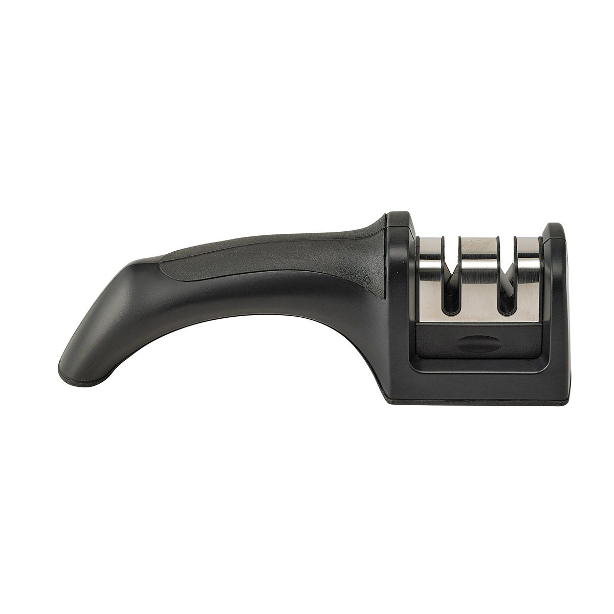 Professional Dual Action Knife Sharpener - 2-Stage Blade Sharpening for Kitchen & Outdoor Knives - Perfect for Home Chefs, Camping & Hunting Gear