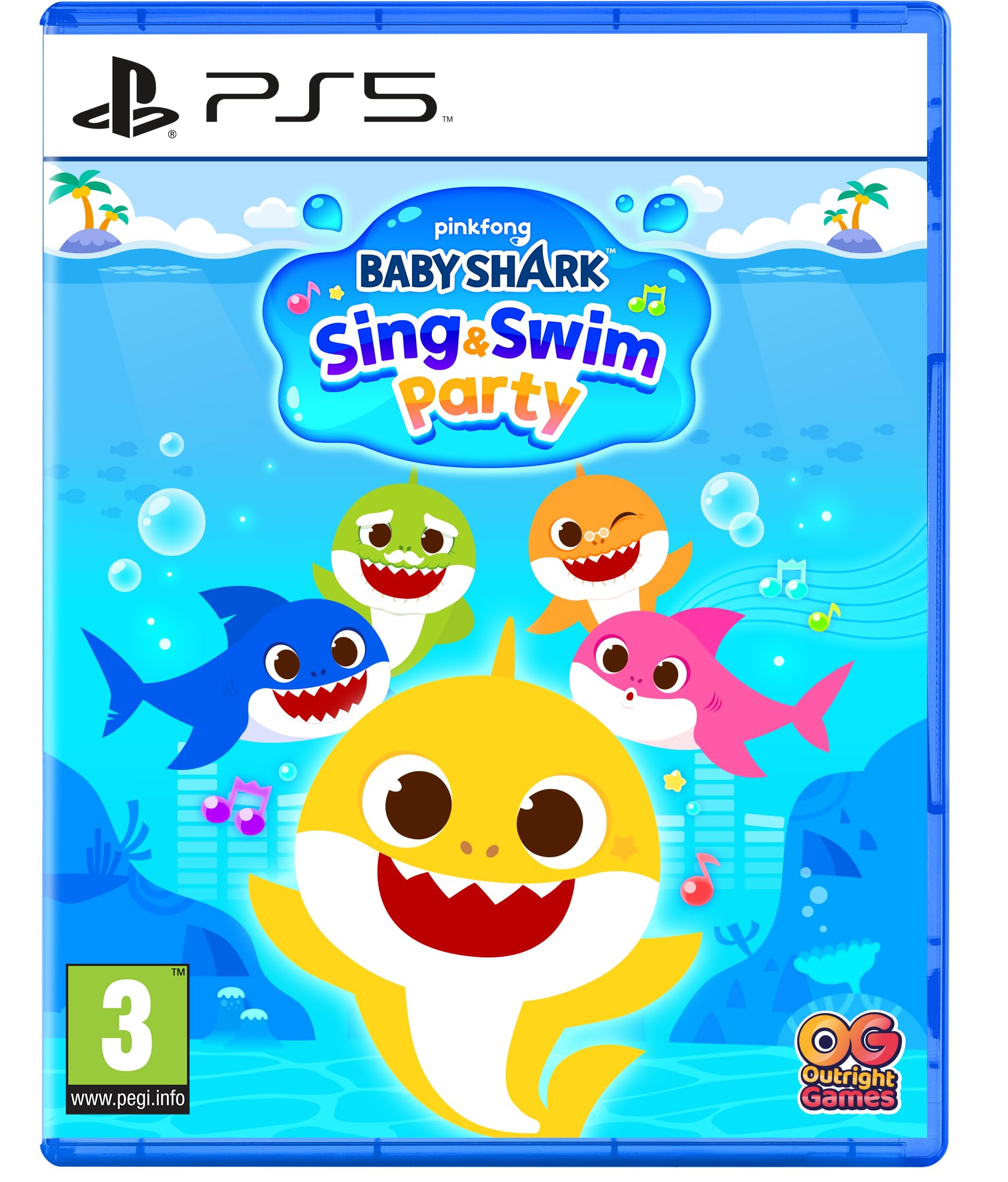 Baby Shark: Sing and Swim Party Game for PlayStation 5 (PS5) - Fun Interactive Kids Music Adventure for Family Game Night & Birthday Parties