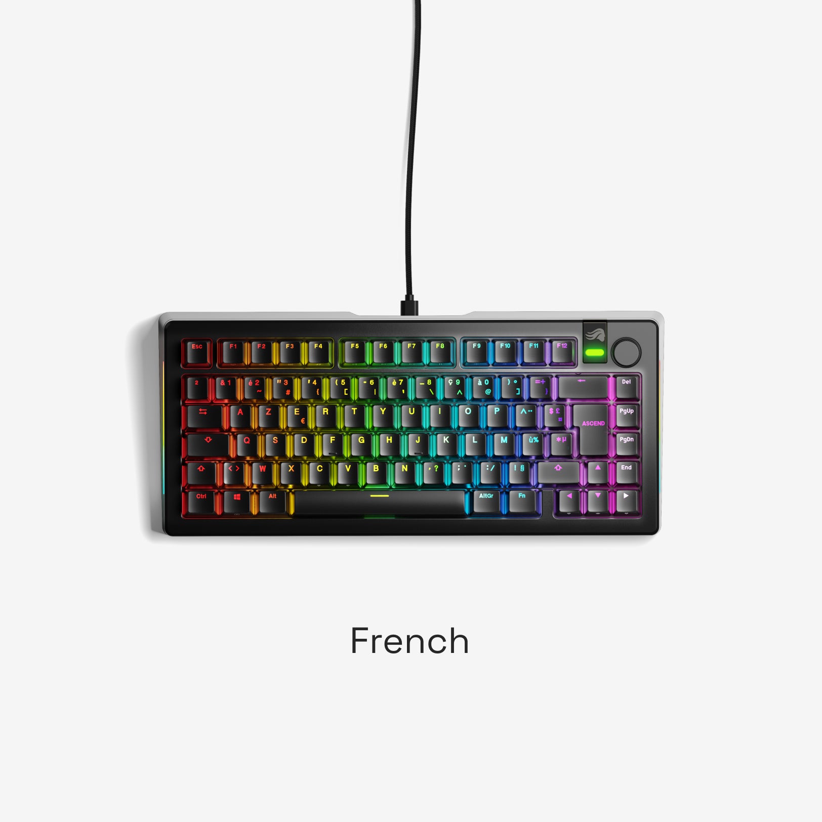 GMMK 3 PRO 96% Hot-Swappable Mechanical Gaming Keyboard - RGB Backlit, USB-C, Prebuilt for PC & Mac - Perfect for Gaming, Coding & Office Work