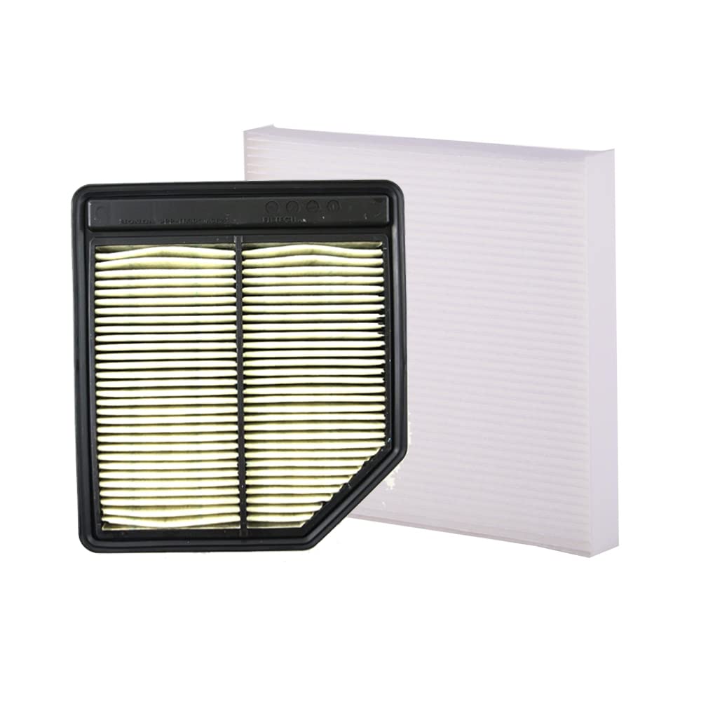 Genuine OEM Air Filter & Cabin Air Filter Replacement Kit for 2006-2011 Honda Civic 1.3L 1.8L 2.0L L4 Engine - Improves Airflow & Cabin Air Quality for Better Driving Experience