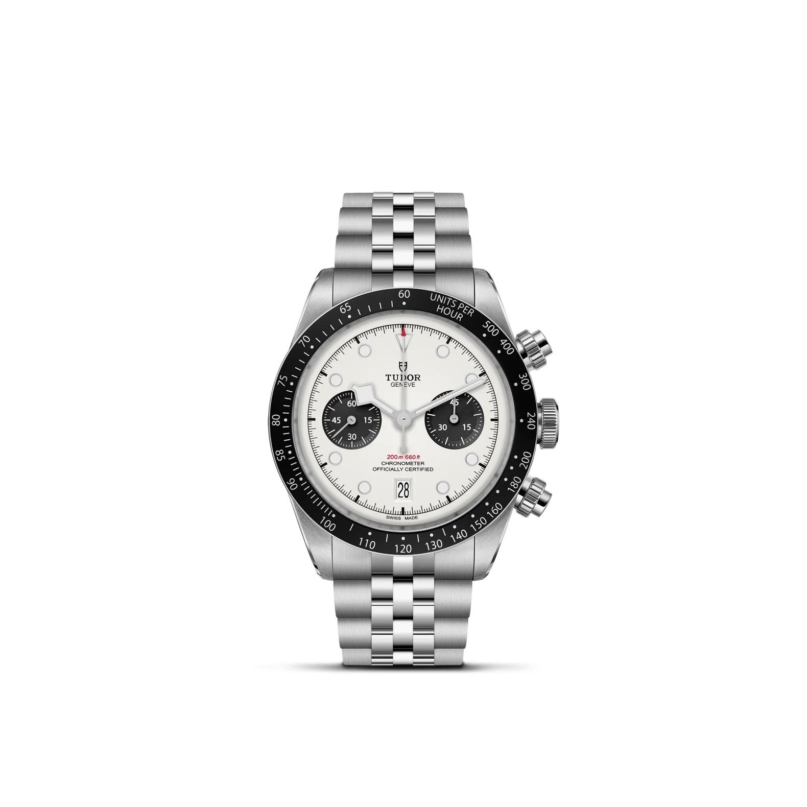 Black Bay Chrono Watch - Premium Stainless Steel Chronograph for Men | Perfect for Diving, Business & Casual Wear