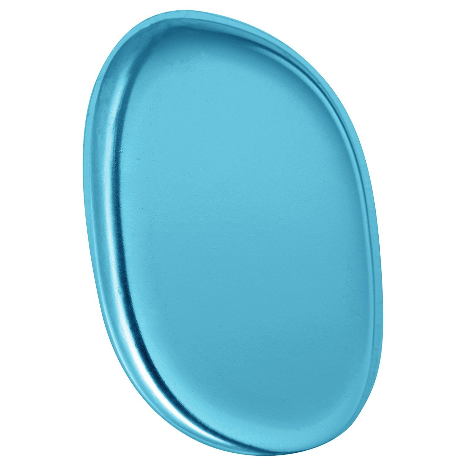 Jenna Premium Silicone Makeup Sponge - Soft & Reusable Beauty Blender for Flawless Foundation Application (Indigo Leaf Blue) - Perfect for Liquid, Cream & Powder Cosmetics | Travel-Friendly & Easy to Clean