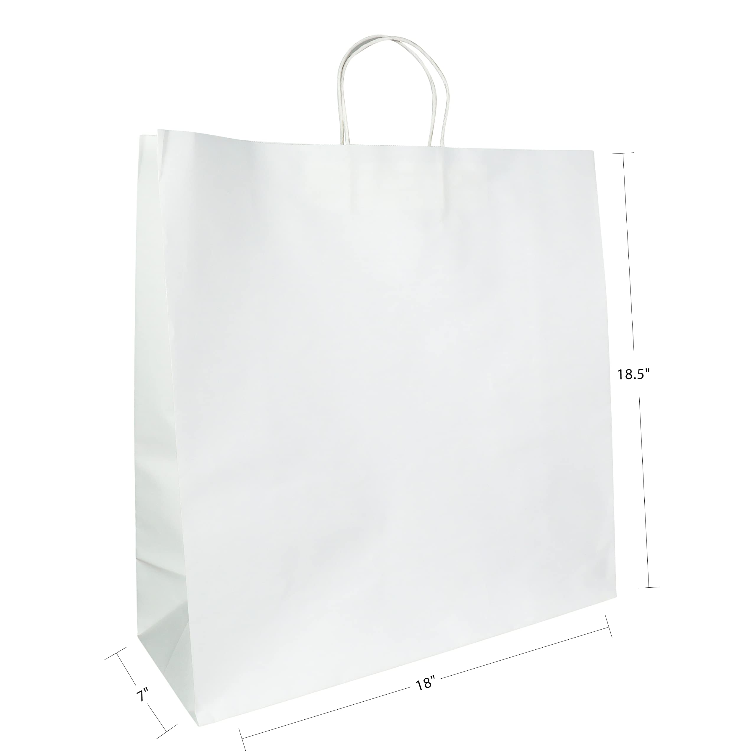 Eco-Friendly Kraft Paper Tote Bags - 18