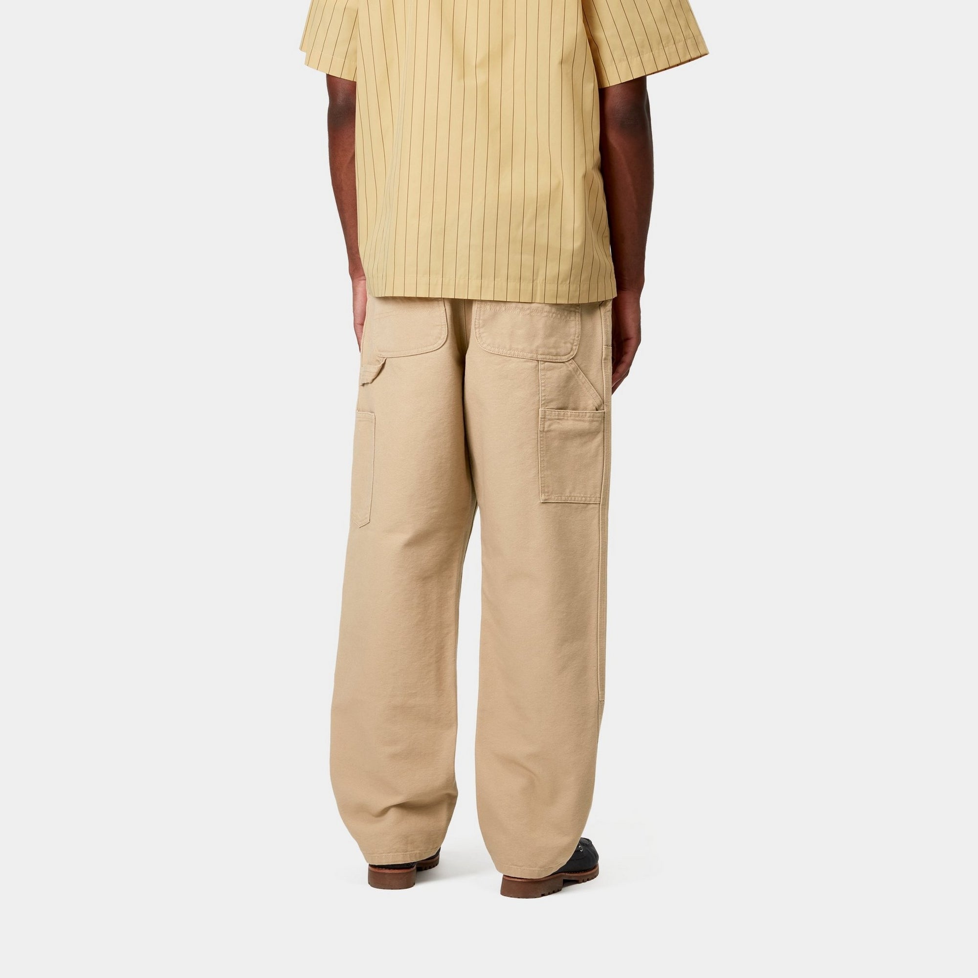 Dusty Hamilton Brown Double Knee Work Pants - Durable & Comfortable for Construction, Carpentry, and Outdoor Work