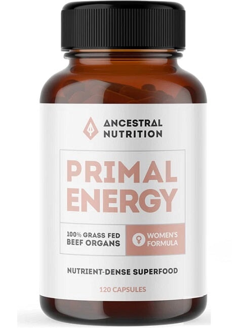 Ancestral Nutrition Primal Energy Supplement for Women - Boost Energy & Vitality | Perfect for Busy Moms, Fitness Enthusiasts & Active Lifestyles