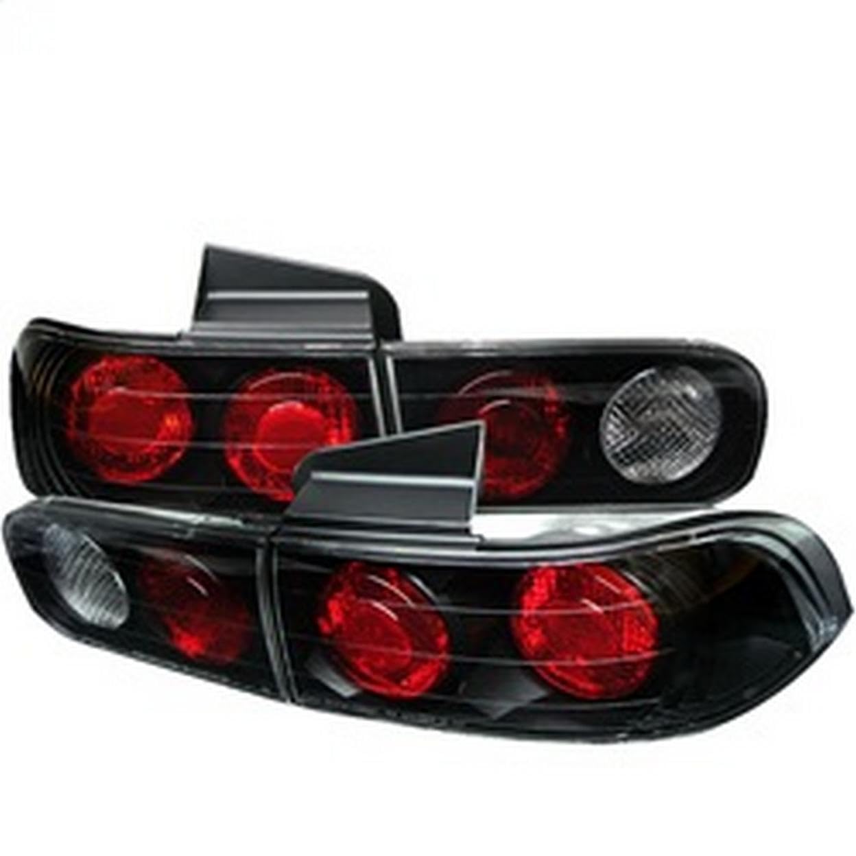 Spyder Auto 5000200 Euro Style LED Tail Lights - Black/Clear Smoke Lens - Compatible with [Vehicle Model] - Enhance Style & Safety for Night Driving