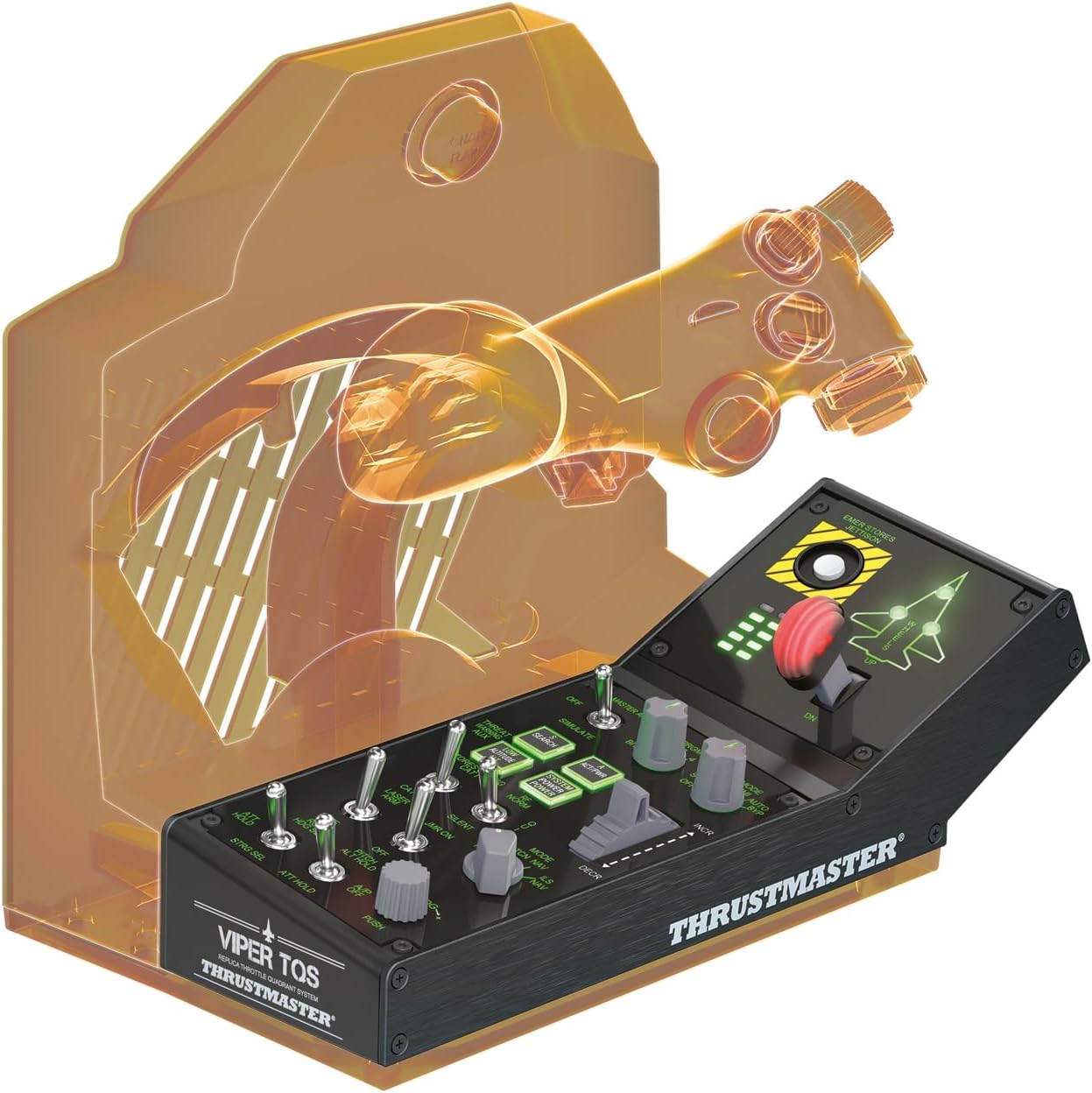 Thrustmaster Viper Flight Controller Panel - Premium Add-On for Flight Simulators | Perfect for Flight Simulation Enthusiasts & Professional Pilots
