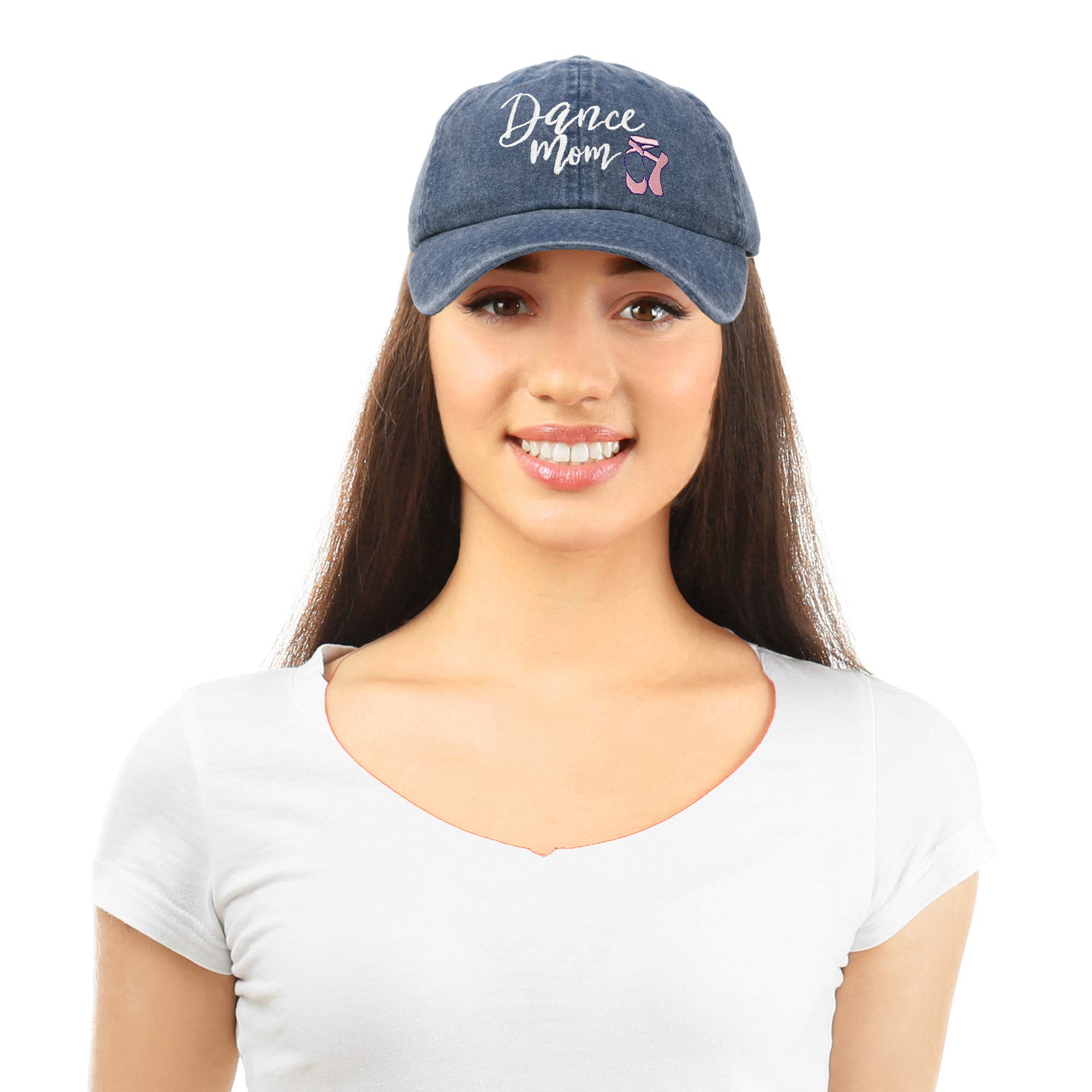 DALIX Embroidered Cotton Dance Mom Hat - Support Your Daughter with Style | Perfect for Dance Competitions, Recitals & Team Events