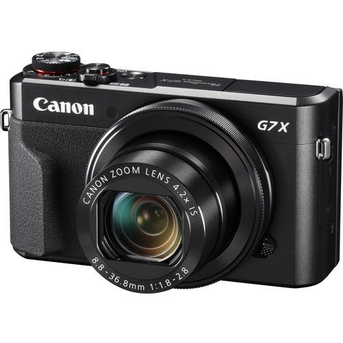 Canon PowerShot G7 X Mark II Digital Camera with 32GB SDHC Memory Card - 4K Video, 20.1MP, Wi-Fi & NFC | Perfect for Travel Photography, Vlogging & Street Shooting