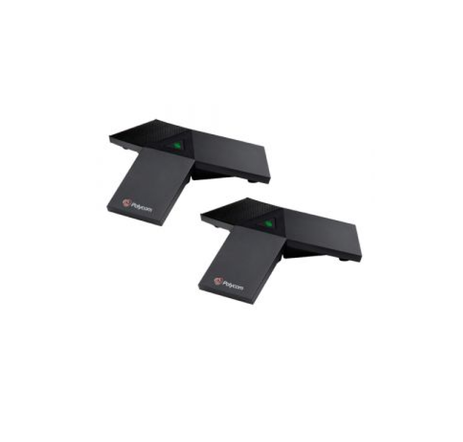 Poly Trio 8300/8500/8800 Expansion Microphone Kit - High-Quality Conference Room Audio Solution for Business Meetings & Video Calls