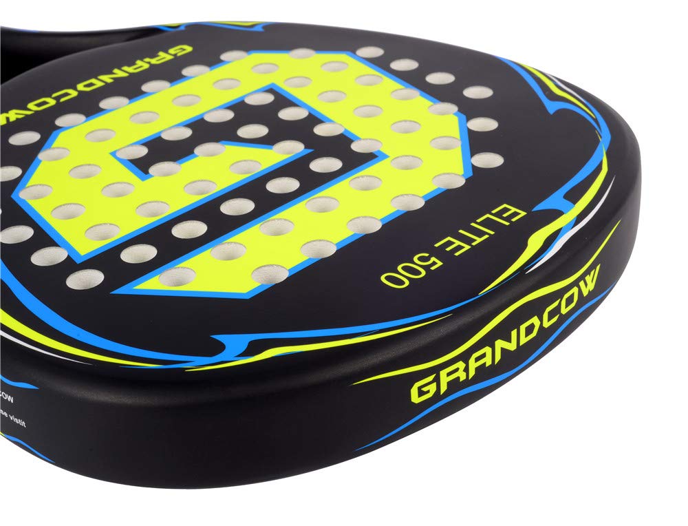 Carbon Fiber Padel Tennis Racket with EVA Memory Flex Foam Core - Diamond Shape POP Design for Enhanced Control & Power | Perfect for Padel Tennis, Beach Tennis & Recreational Play