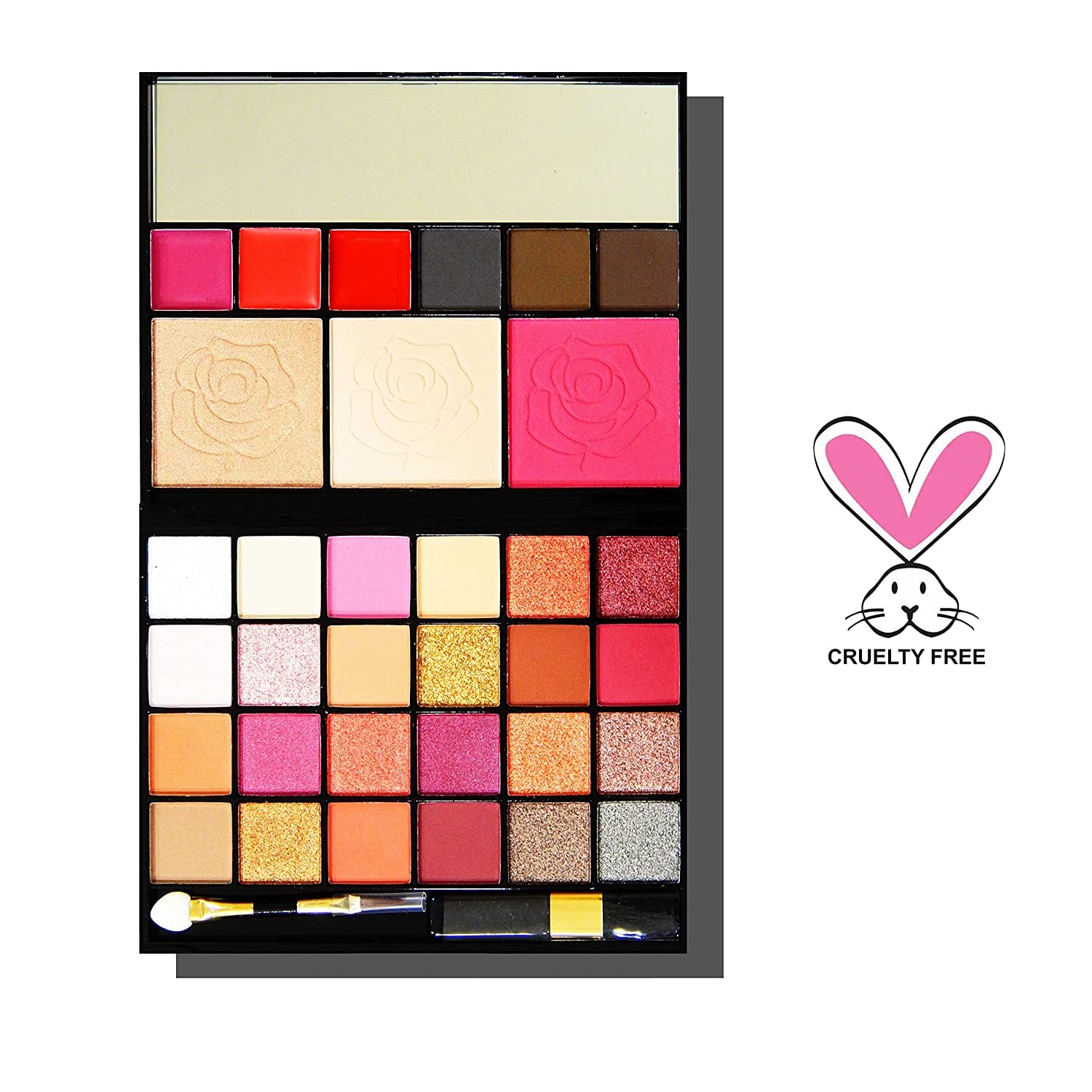 Beggie All-in-One Face Makeup Kit - Bronzer, Highlighter, Contour, Matte Lip Gloss, Eyebrow Powder & Shimmer/Matte Eyeshadow Palette | Perfect for Everyday Glam & Professional Makeup Looks