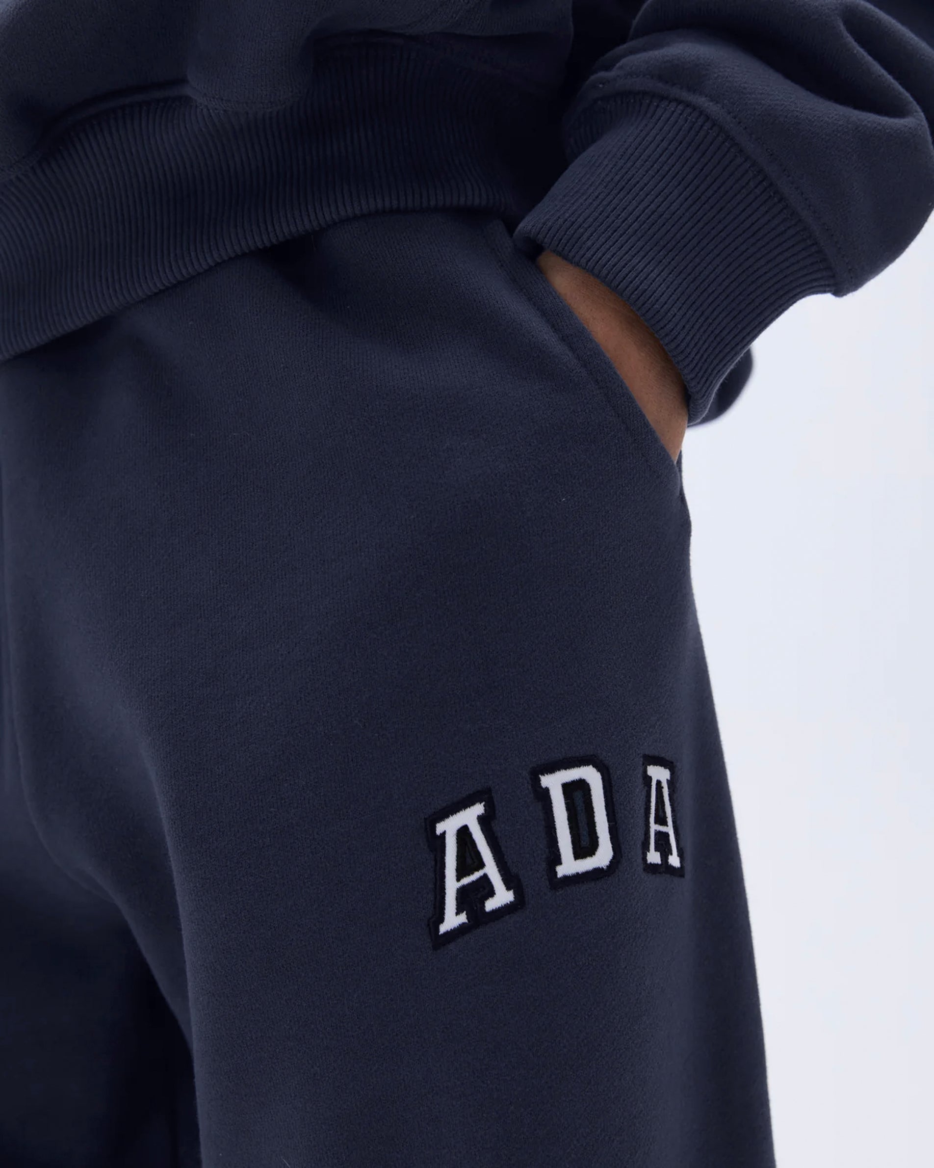 ADA Sweatpants for Men & Women - Soft & Comfortable Joggers in Midnight Blue | Perfect for Lounge, Gym, and Casual Wear