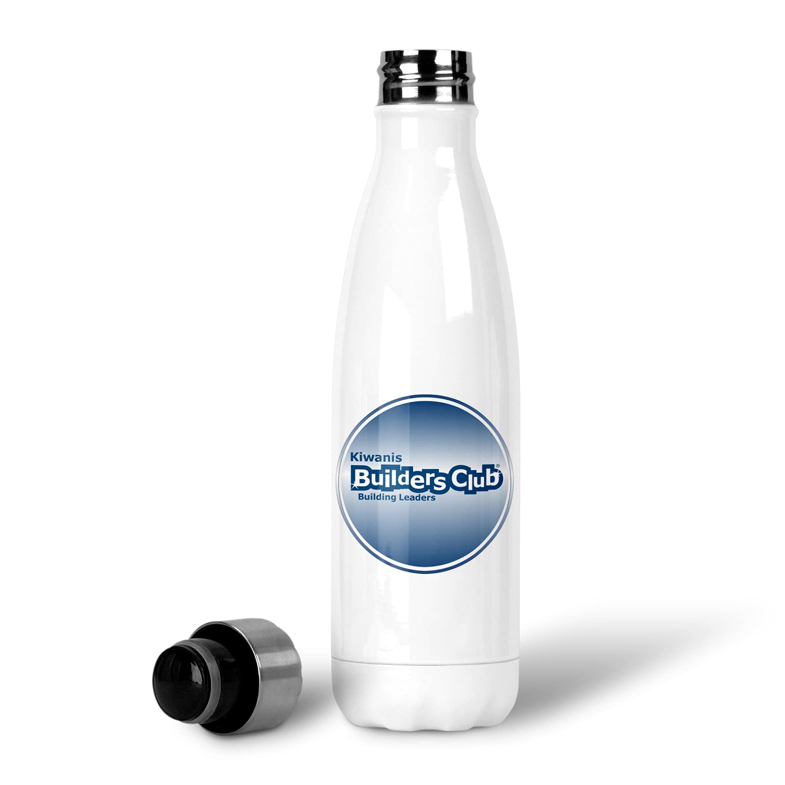 Kiwanis International 17oz Stainless Steel Water Bottle - Insulated, Leak-Proof & BPA-Free - Perfect for Travel, Gym & Outdoor Activities