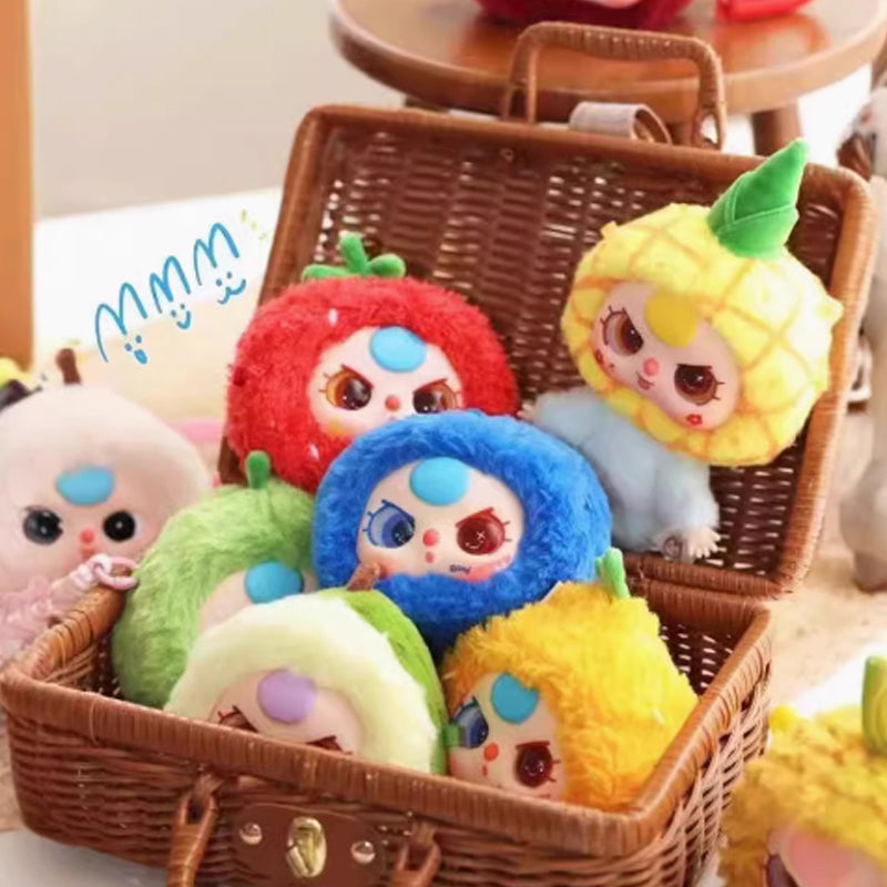 Baby Three Fruit Orchard Plush Toy Series - Cute Collectible Blind Box for Kids | Perfect for Playtime, Gifts & Nursery Decor