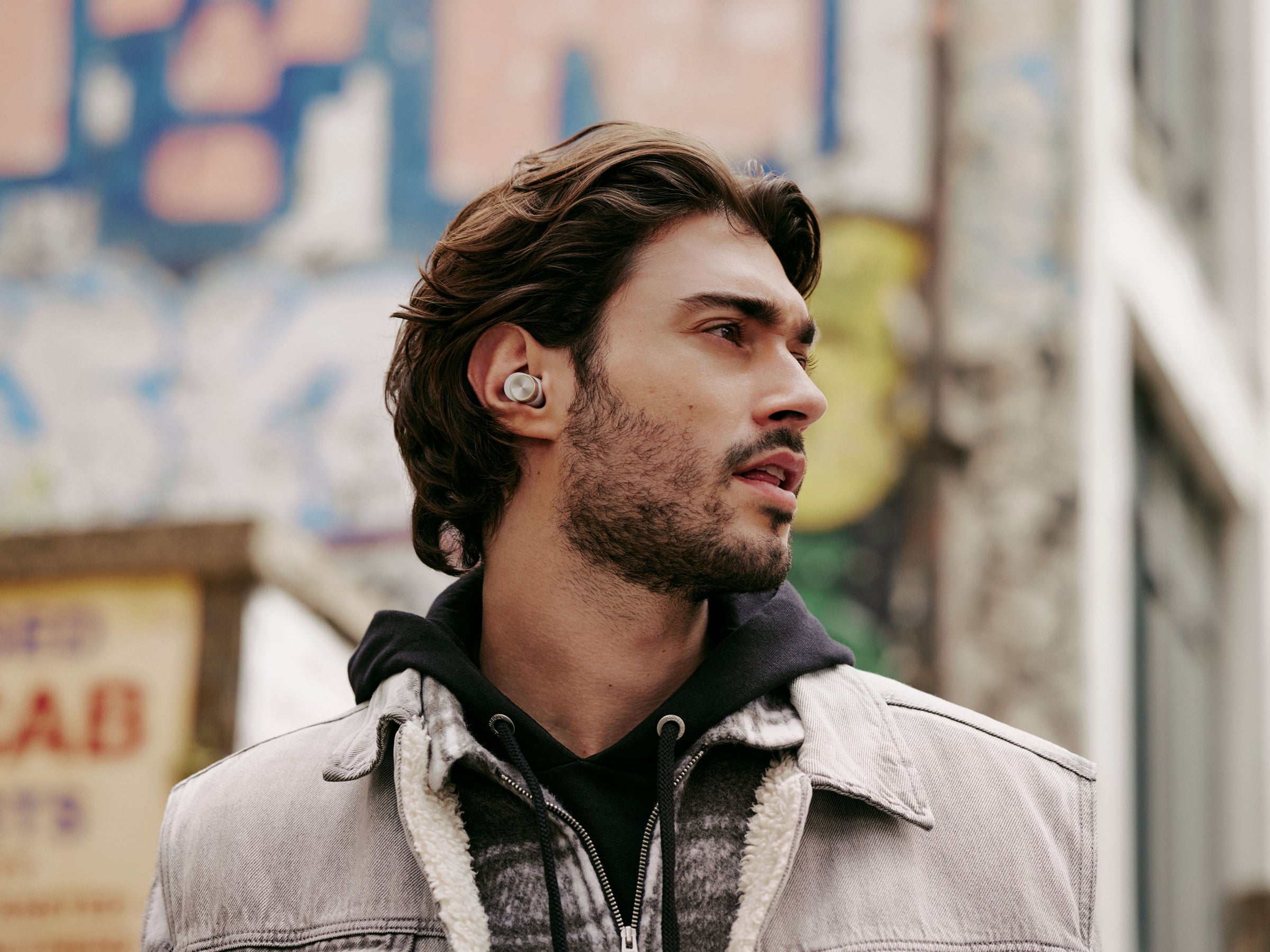 Bowers & Wilkins PI5 S2 Wireless Earbuds - Active Noise Cancelling, Hi-Fi Sound, Bluetooth 5.0, 24H Battery Life - Perfect for Commuting, Workouts & Travel