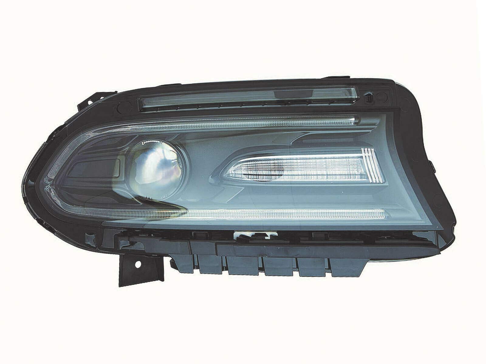 Passenger Side Headlight Assembly Replacement for Dodge Charger 2015-2018 - OEM Fit, Easy Installation - Perfect for Night Driving & Auto Repair