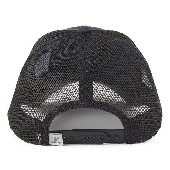 Unisex Tree Patch Hard Mesh Cap for Adults - Stylish Outdoor & Casual Wear for Hiking, Camping, and Everyday Use