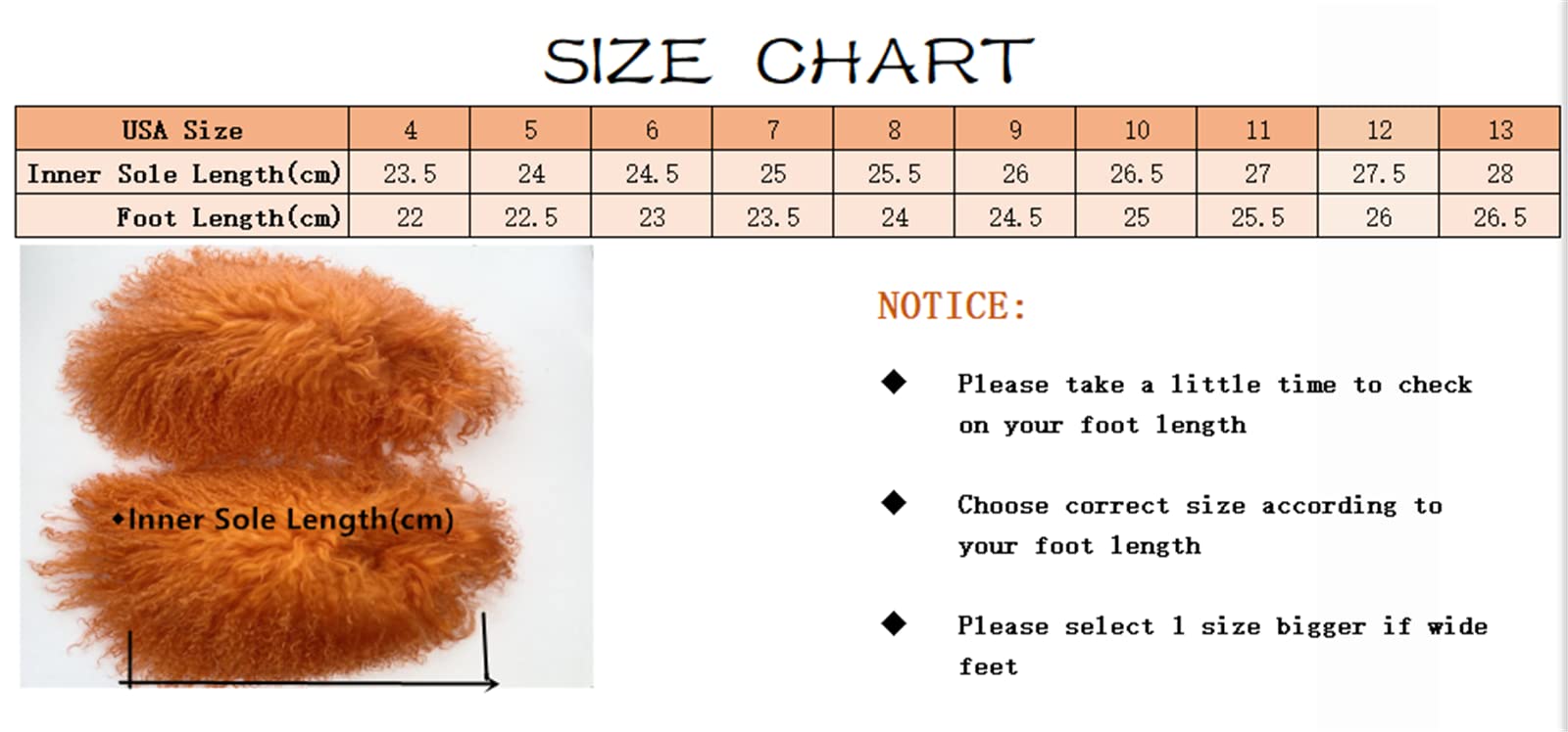 Premium Real Mongolian Sheep Fur Slippers for Women & Girls - Closed Toe Winter House Shoes with Luxurious Tibetan Long Curly Hair - Soft Fluffy Indoor/Outdoor Slides for Cozy Home, Beach & Travel (Size 6, Purple)