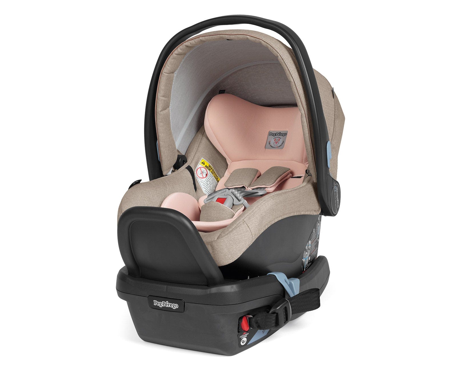 Peg Perego Booklet 50 Travel System Stroller - Lightweight Compact Baby Stroller with Car Seat | Perfect for Travel, Shopping & Daily Use