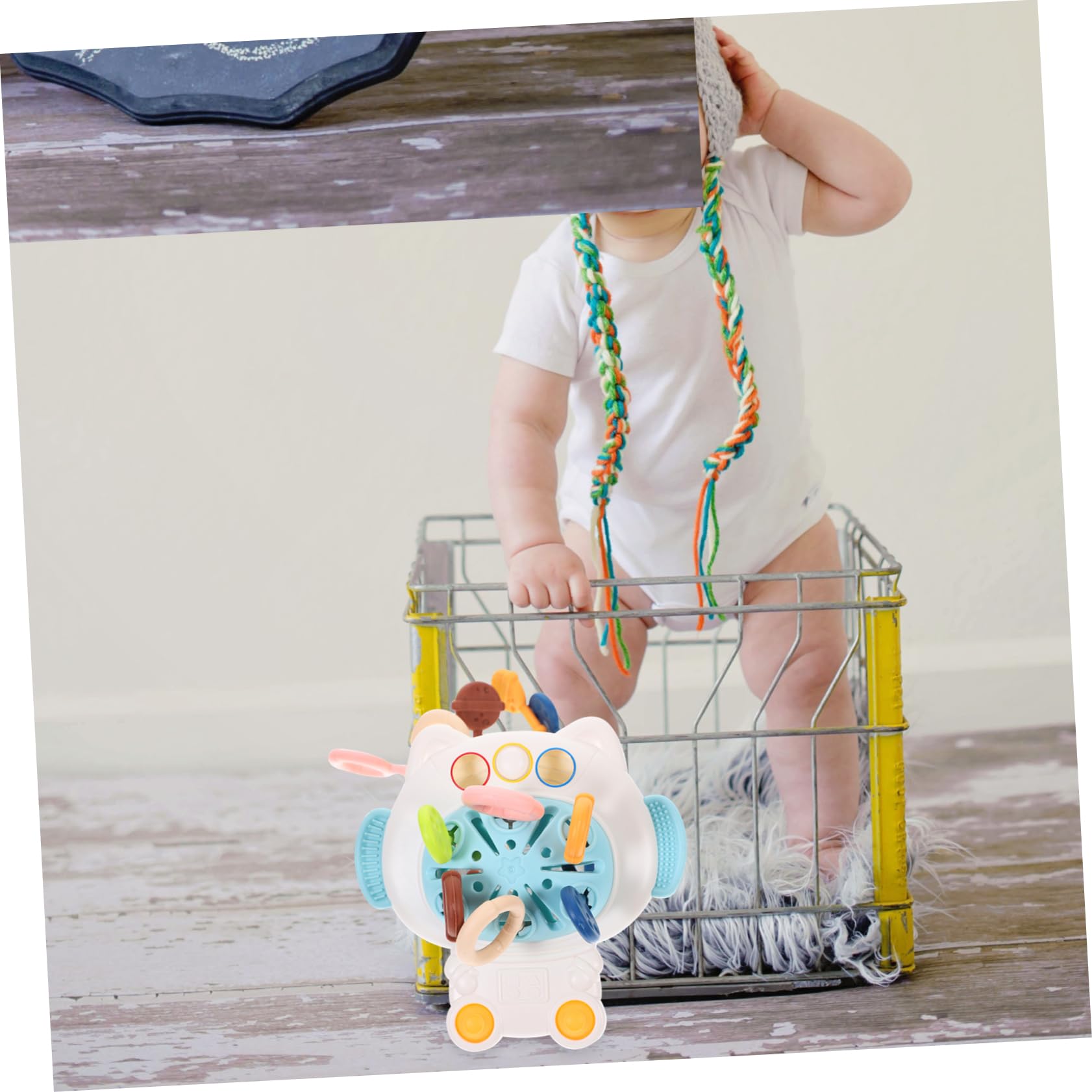 **Toyvian 5-Piece Drawstring Bath Toys for Kids - Stress Relief & Sensory Play - Waterproof Plastic Bathing Toys for Toddlers & Children - Perfect for Bathtime Fun & Relaxation**